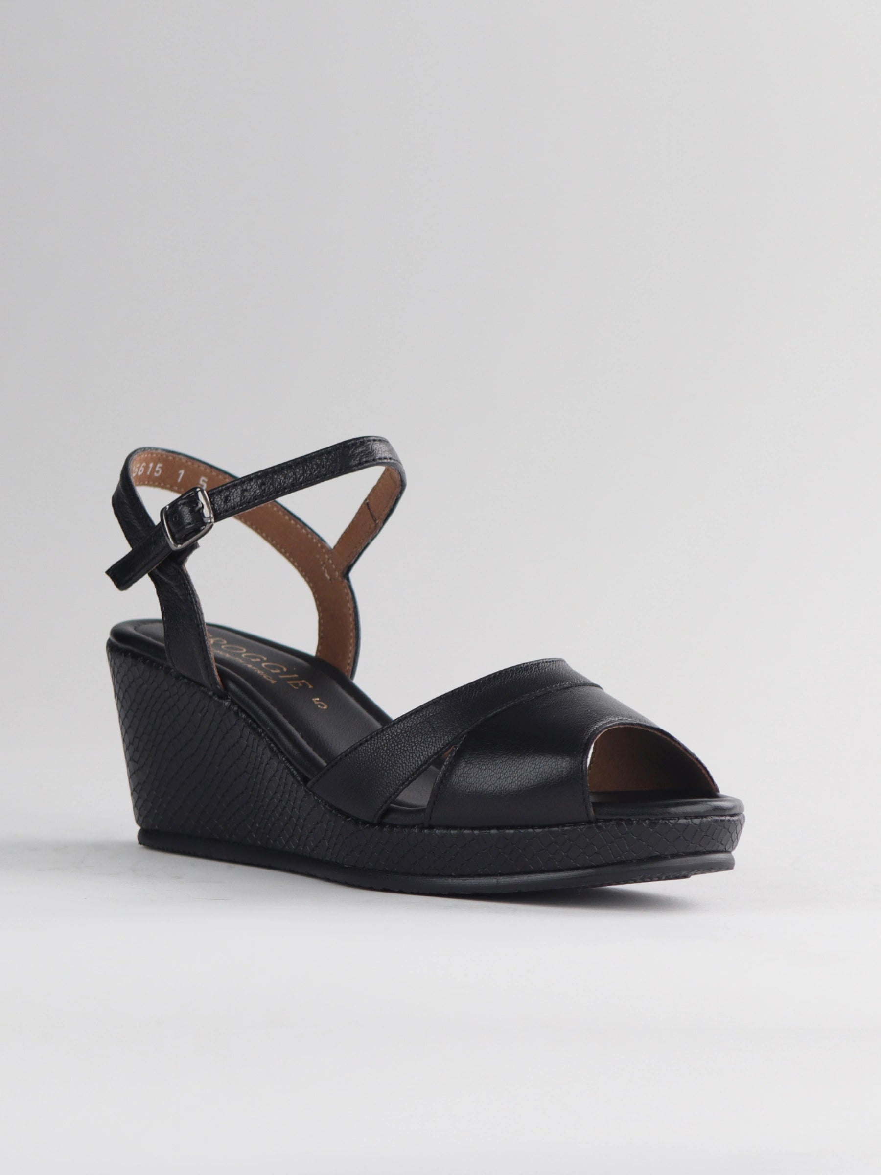 FROGGIE SLIN BACK PEEP TOE WEDGE