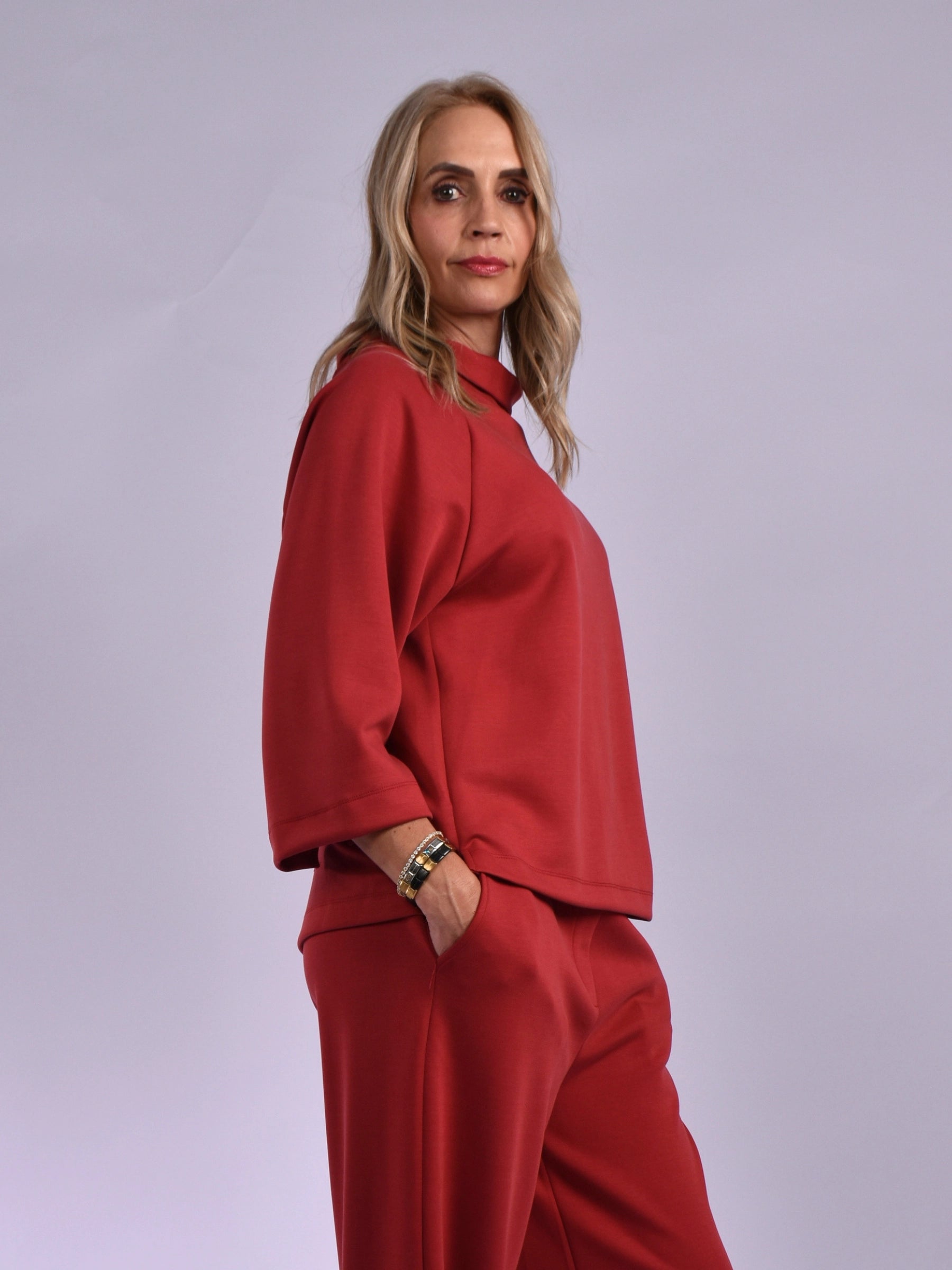 Jolie Jessica Cowl Neck Top