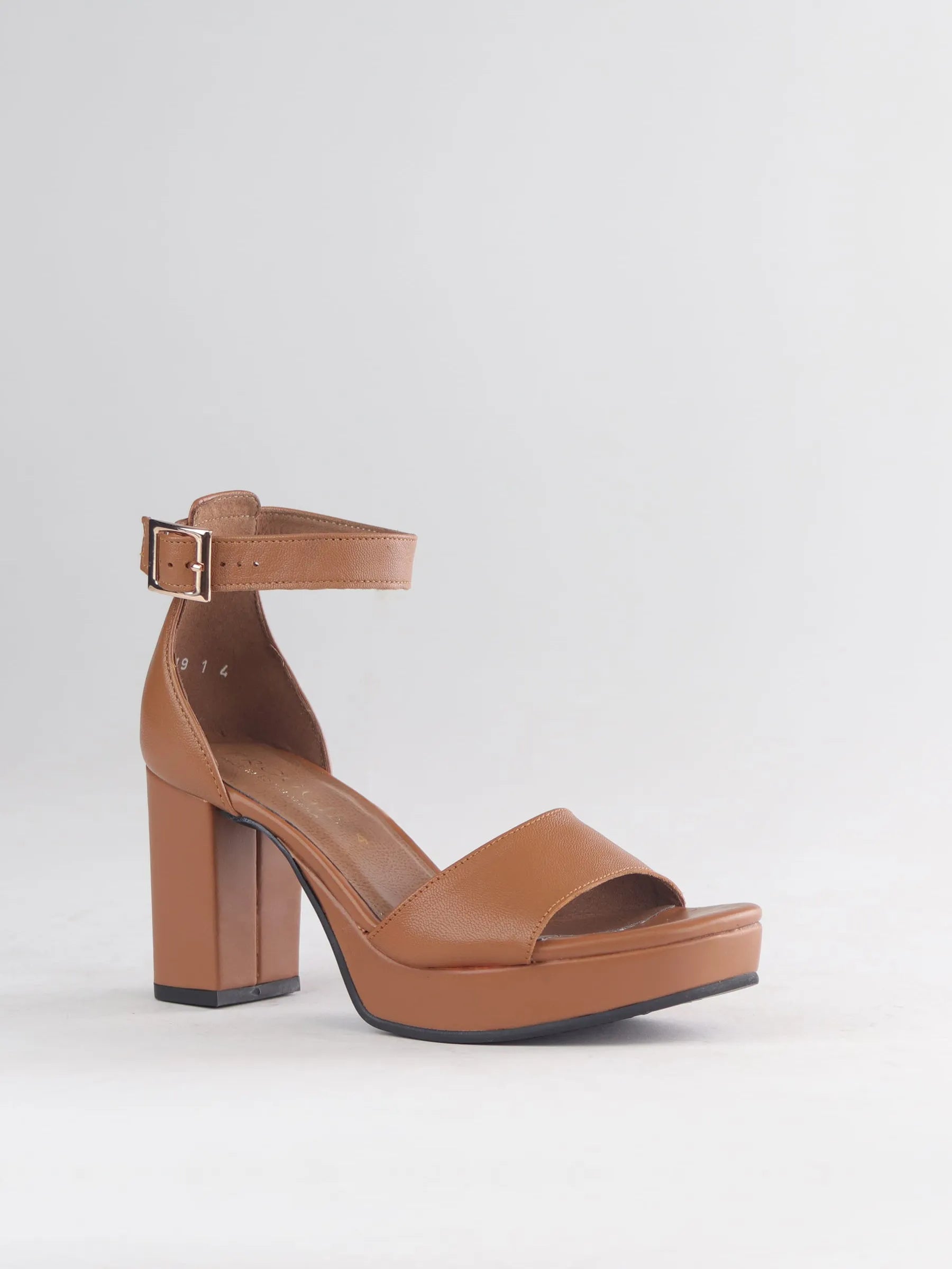 FROGGIE BACK BLOCK HEEL SANDAL