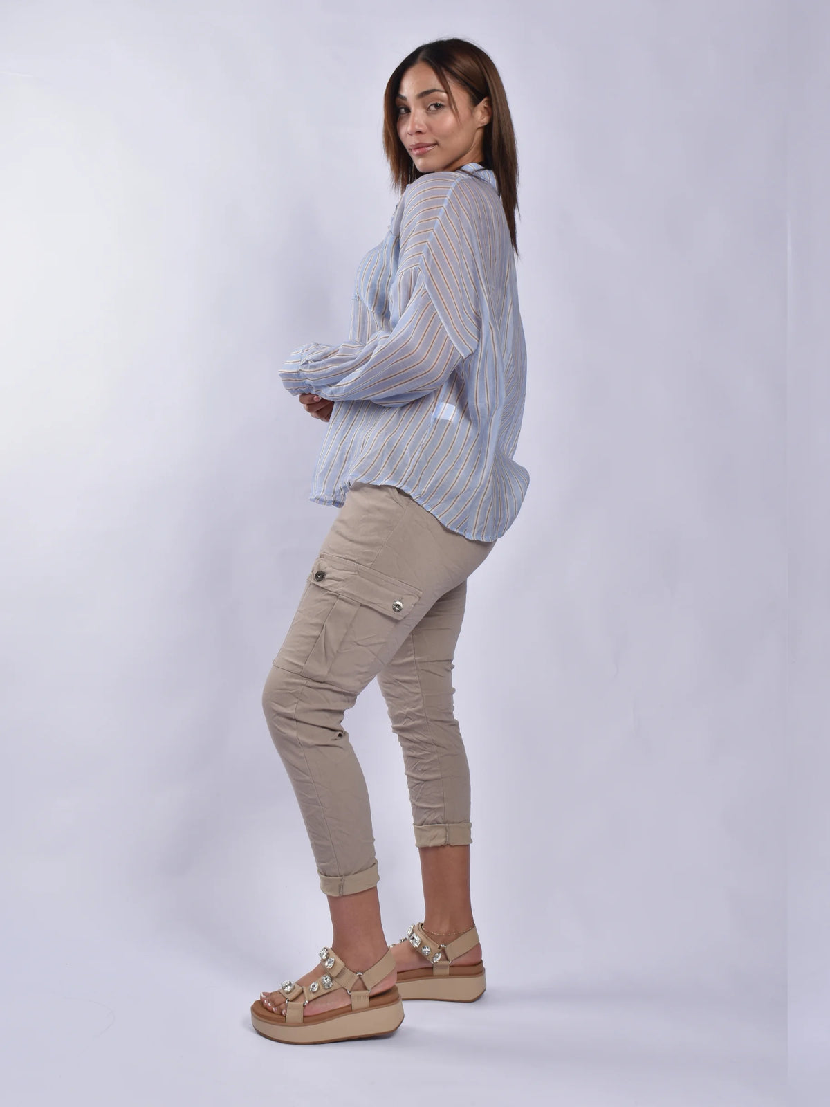 Made In Italy Side Pockets Pants