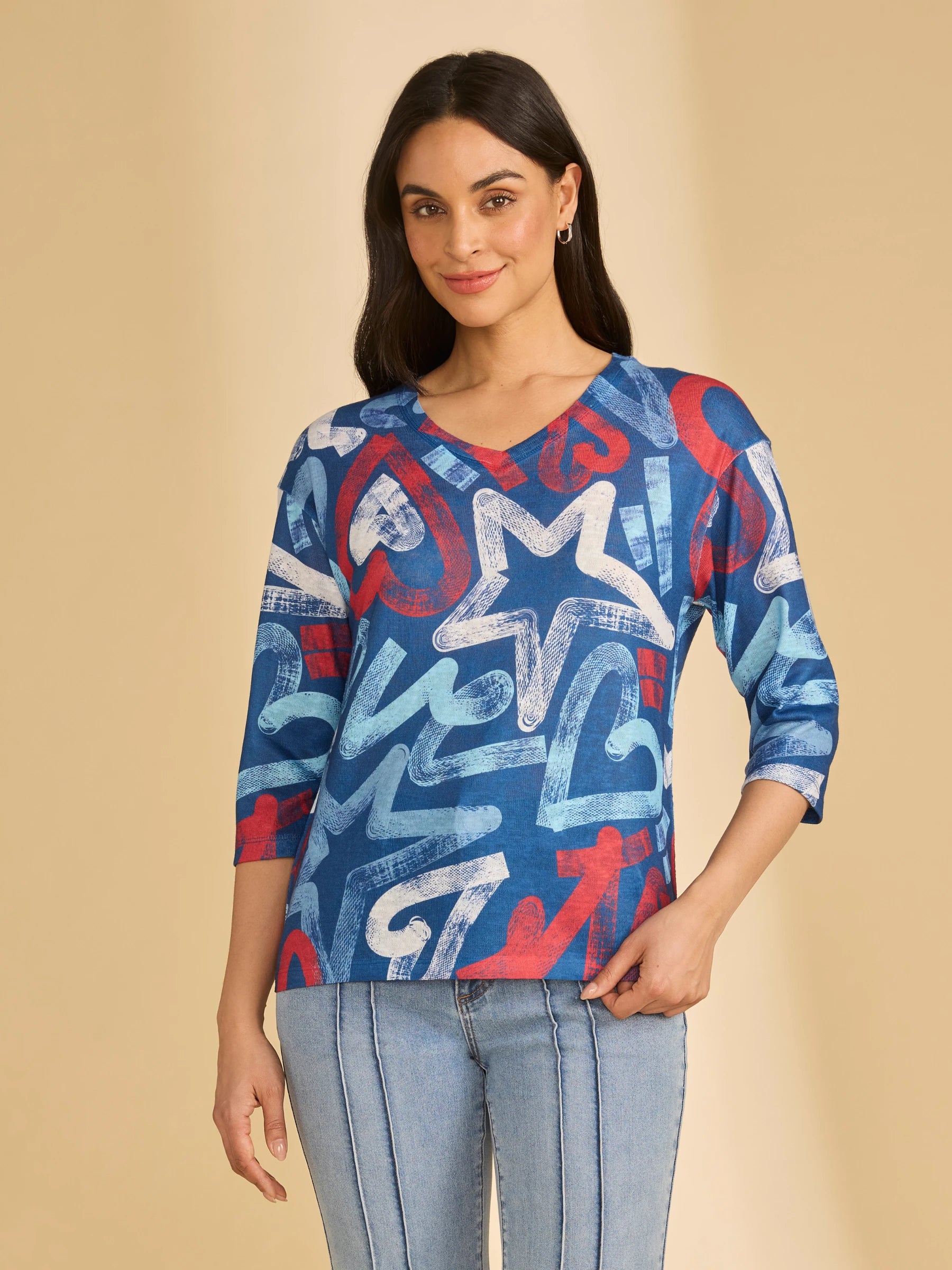 FDJ V-Neck Top