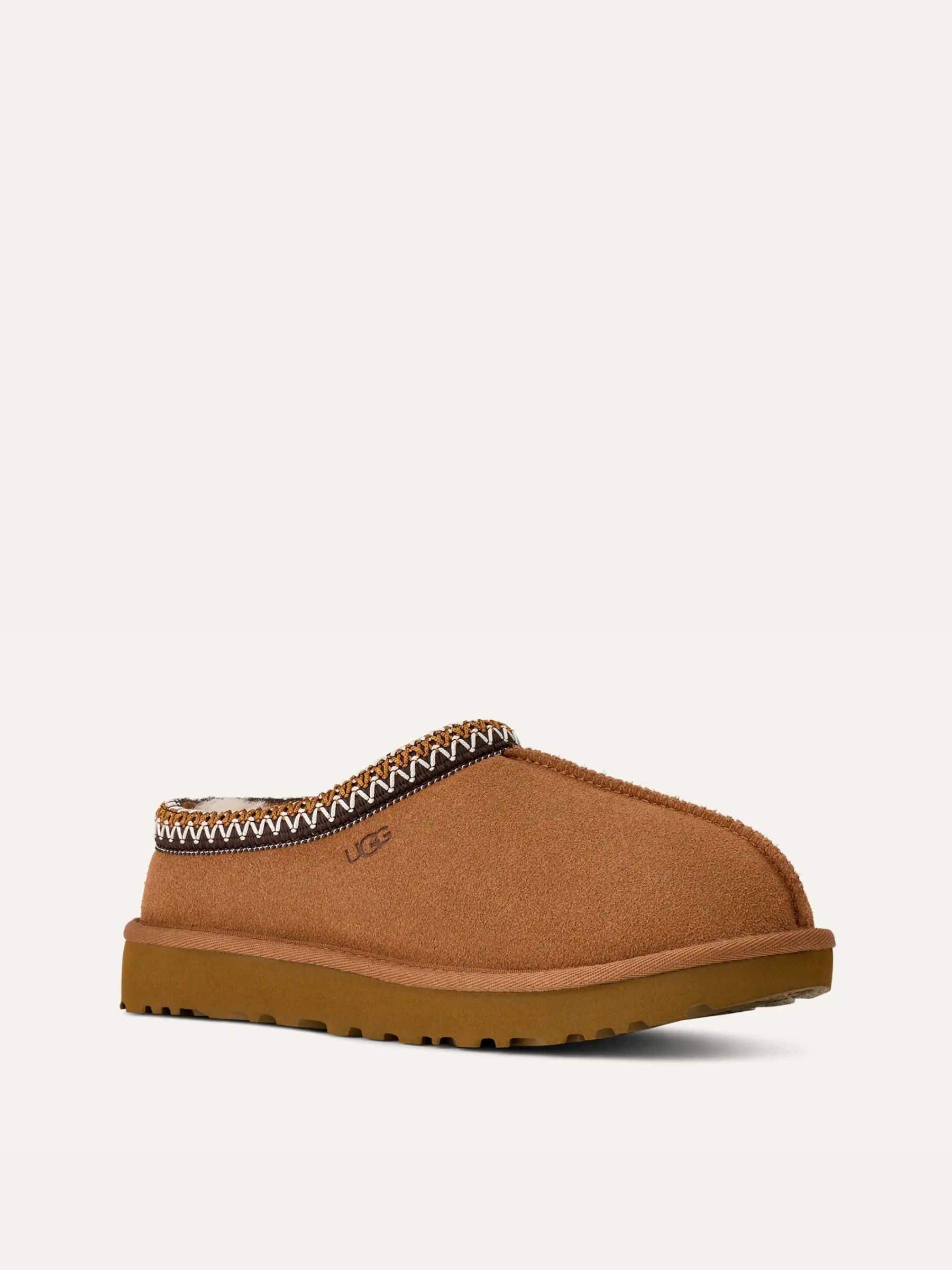 UGG UNISEX BLACK TASMAN SLIP- ON