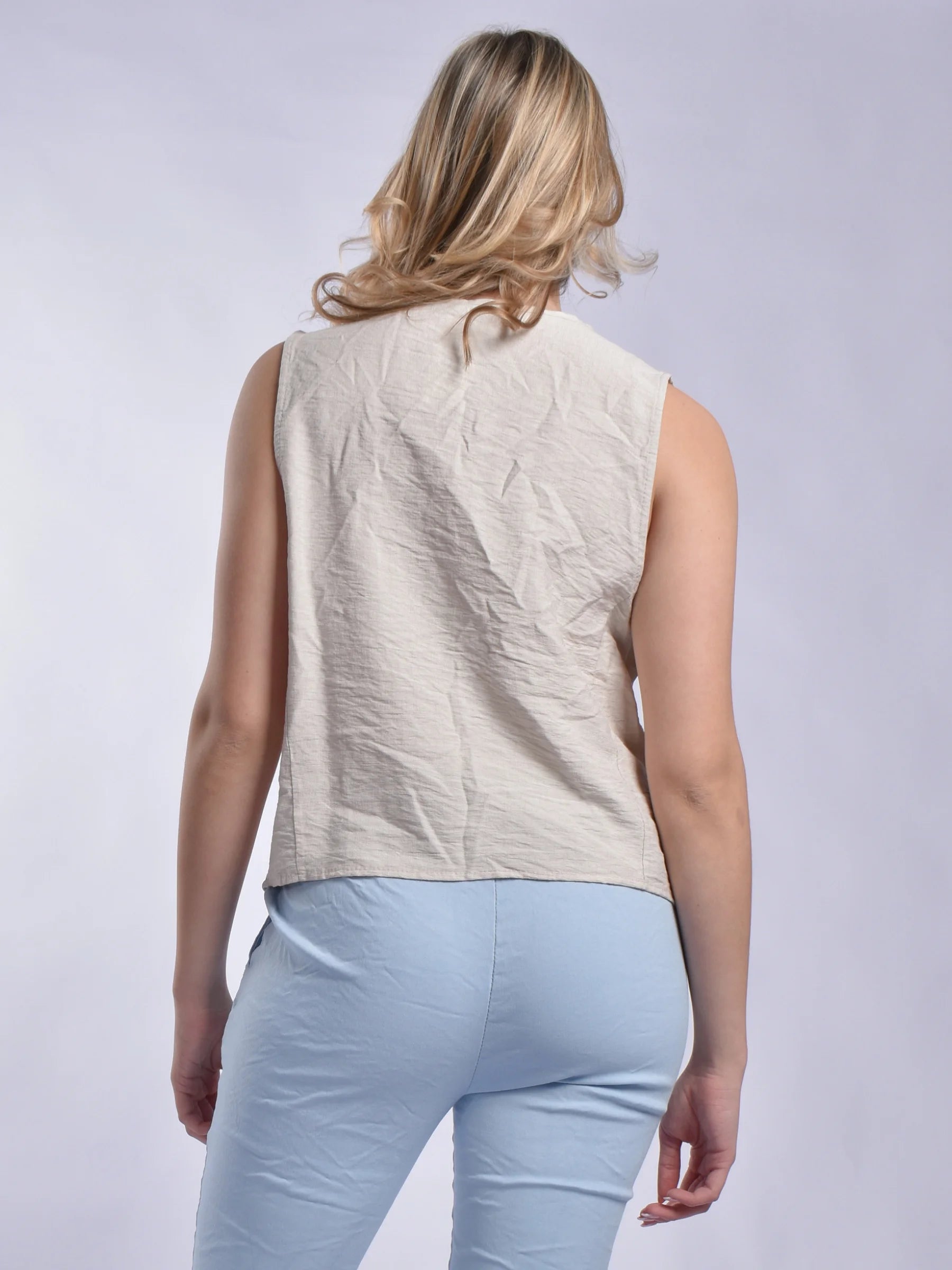 Made In Italy Vest Top