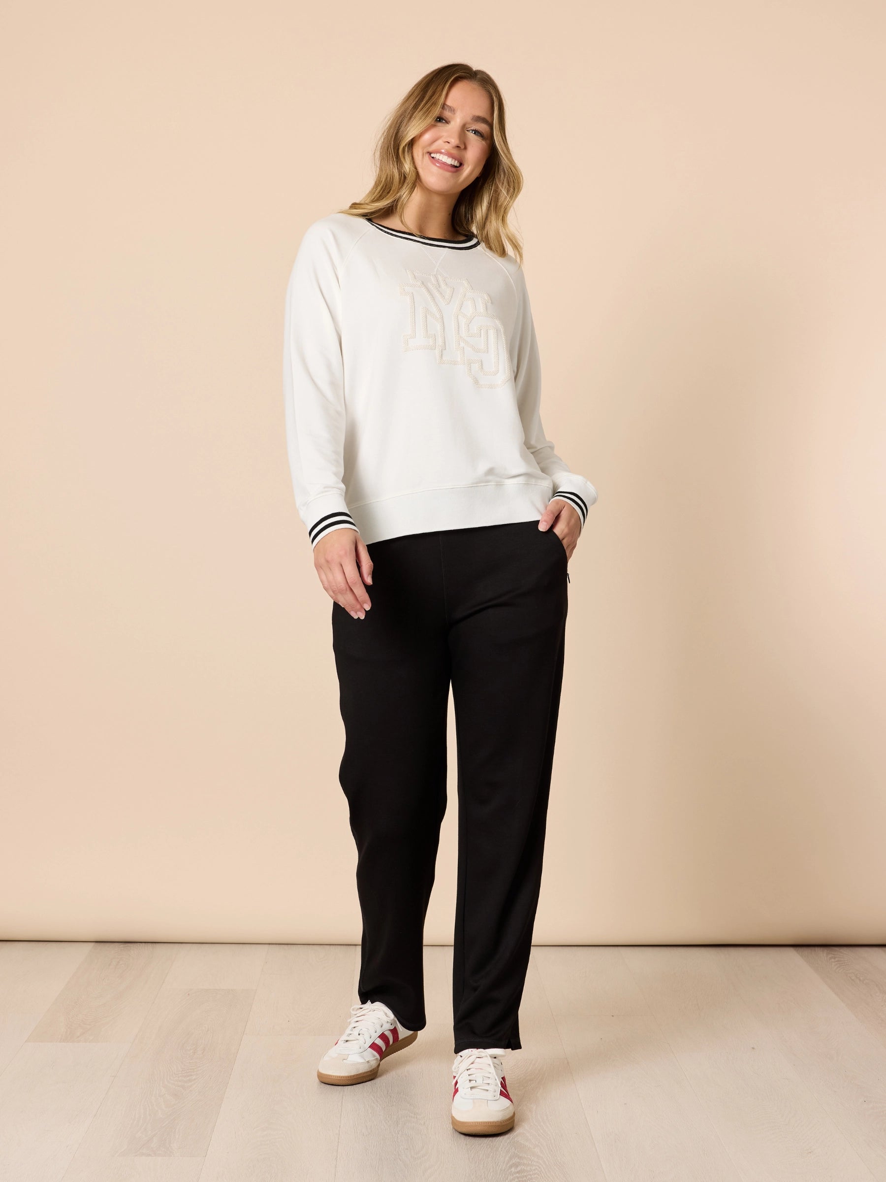 THREADZ IVORY NYC TOP