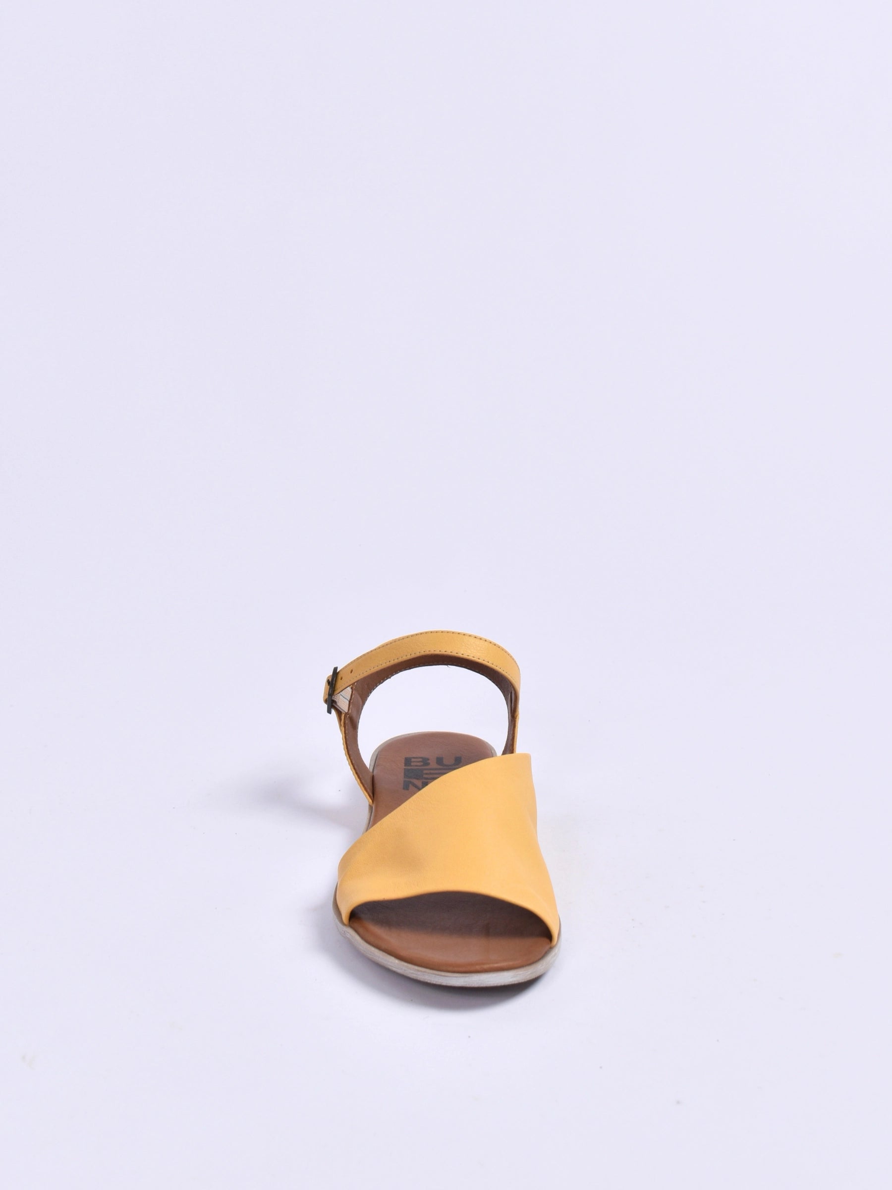BUENO BLACK LOW HEEL SANDAL