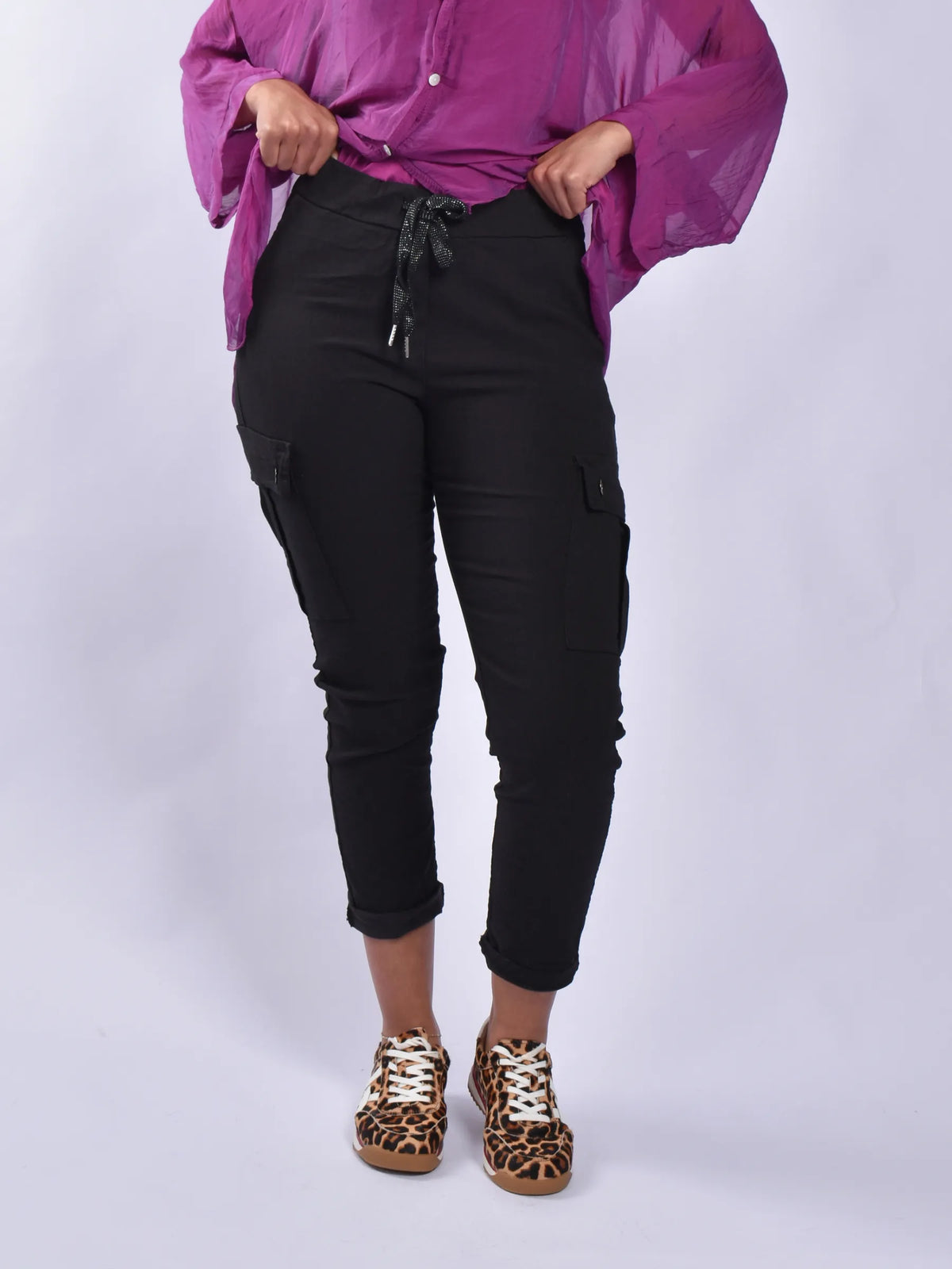 Made In Italy Side Pockets Pants