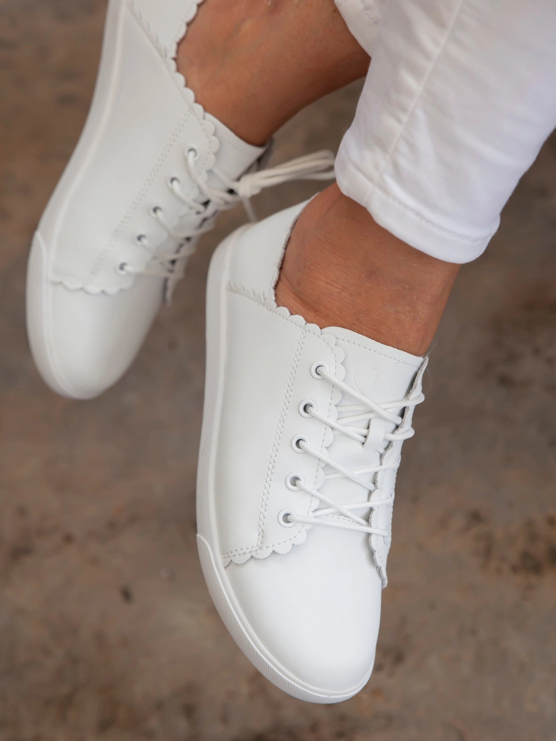 JULZ SILVER CHLOE SNEAKER