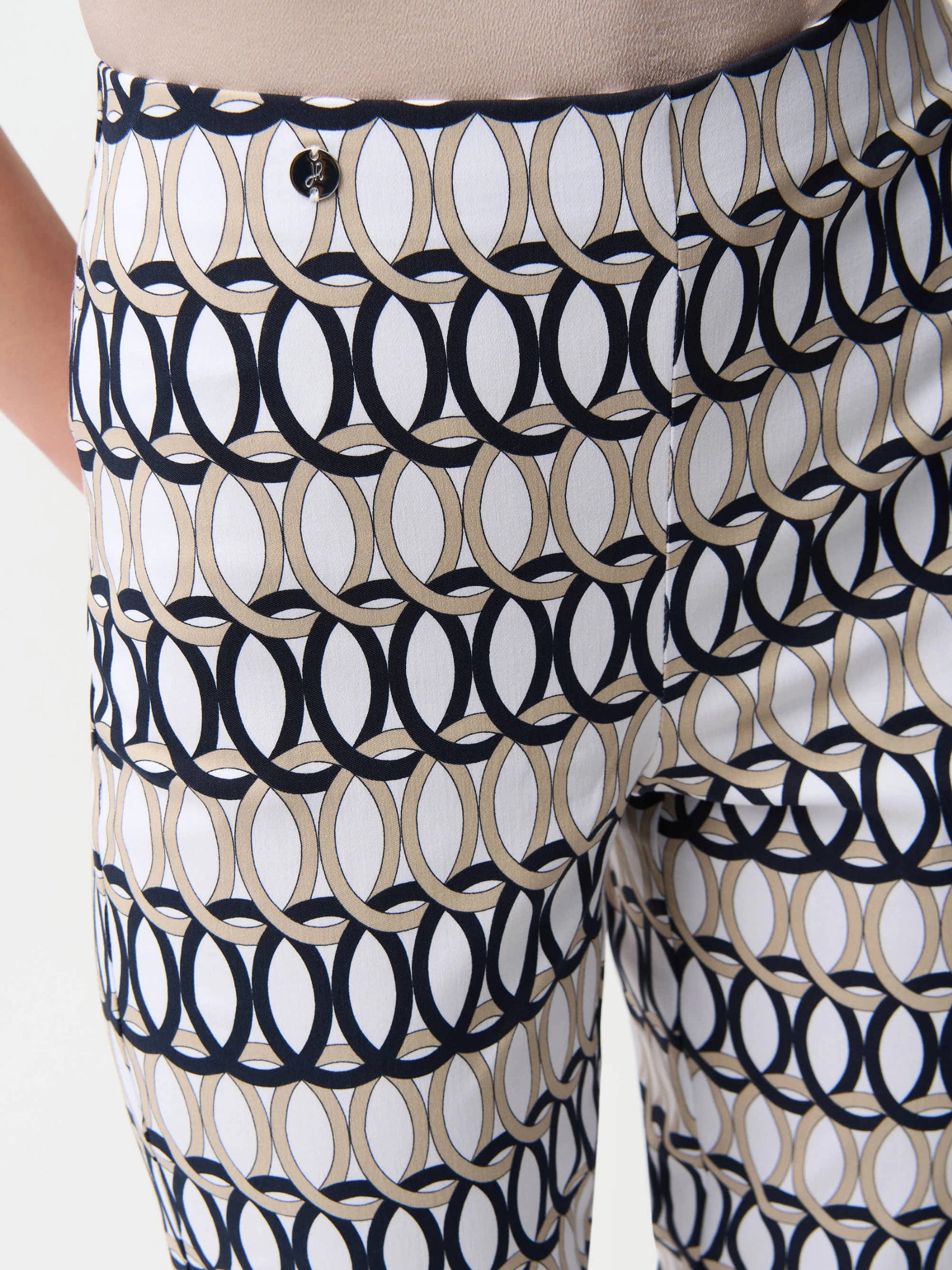 JOSEPH RIBKOFF VANILLA MULTI LDS PANTS