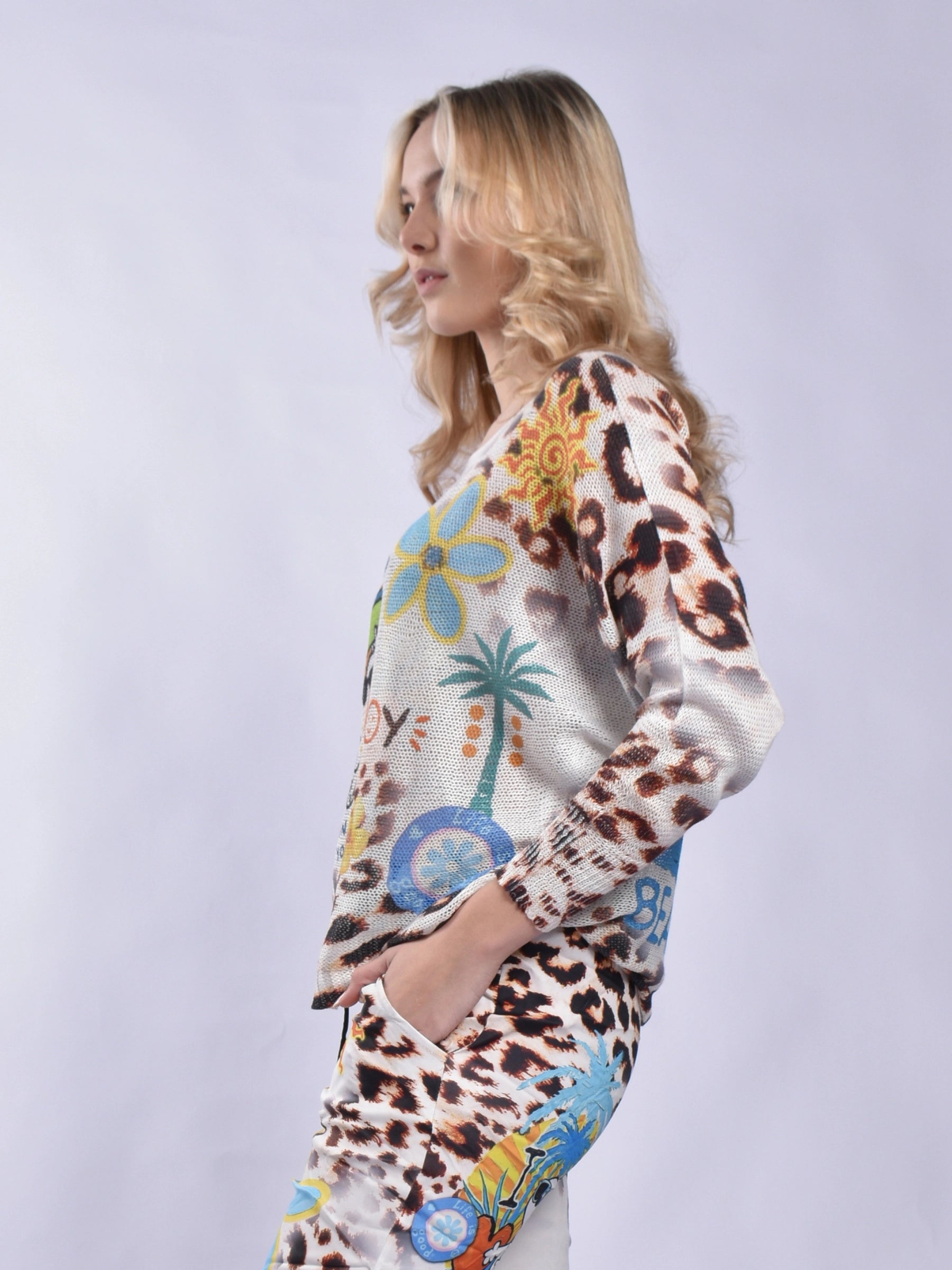 MADE IN ITALY MULTI KNIT TOP