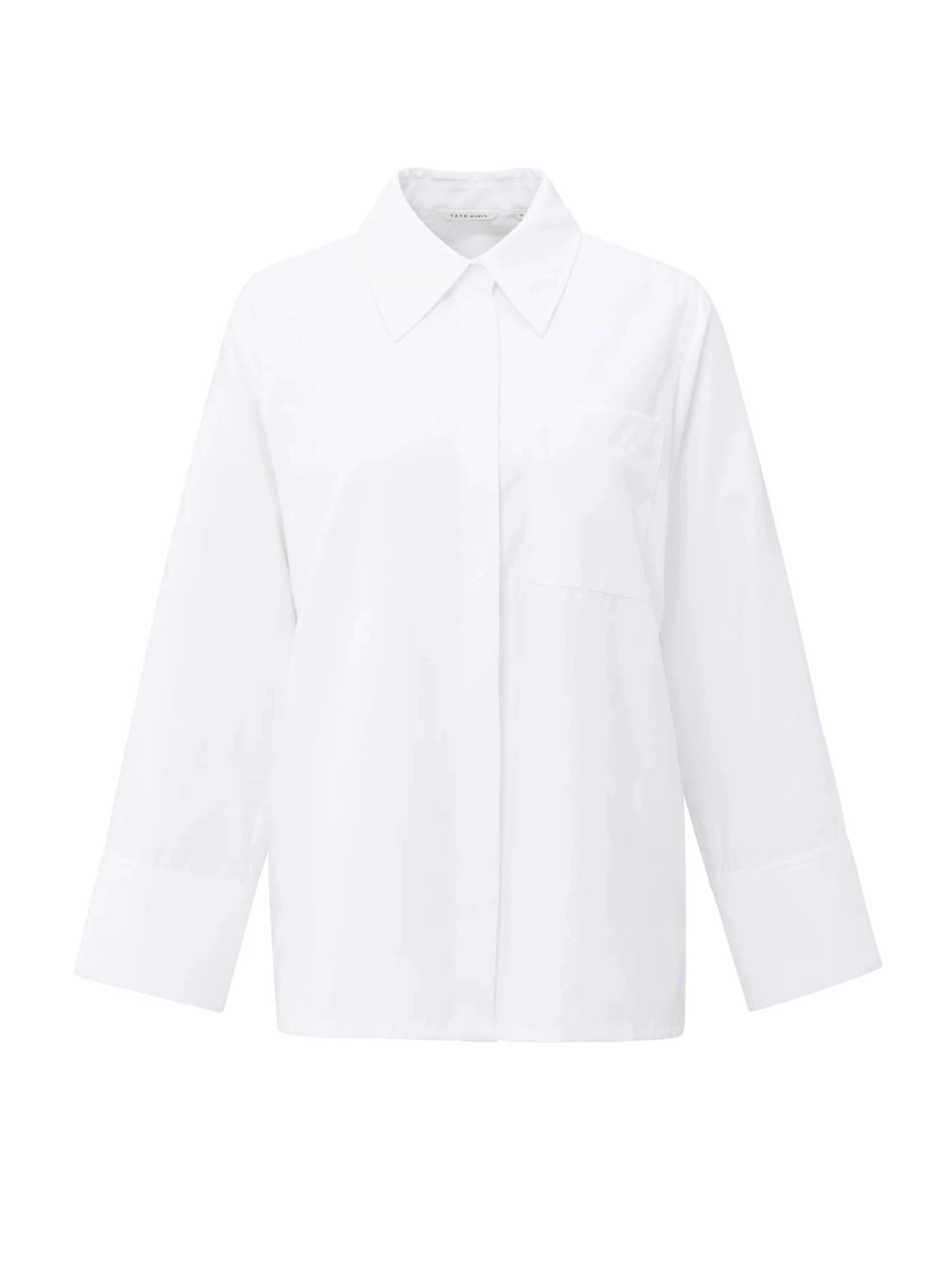 YAYA PURE WHITE BLOUSE