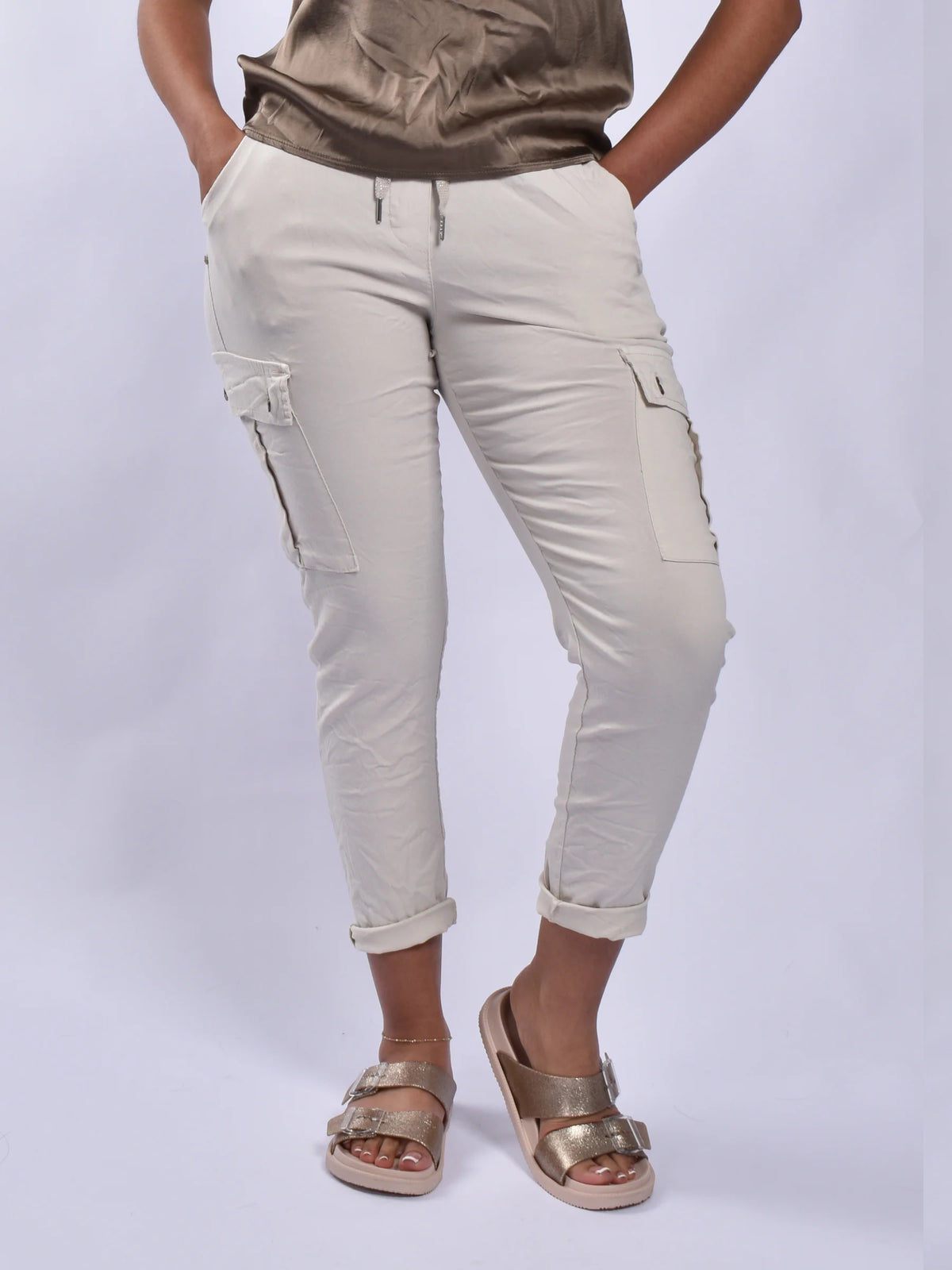 Made In Italy Side Pockets Pants