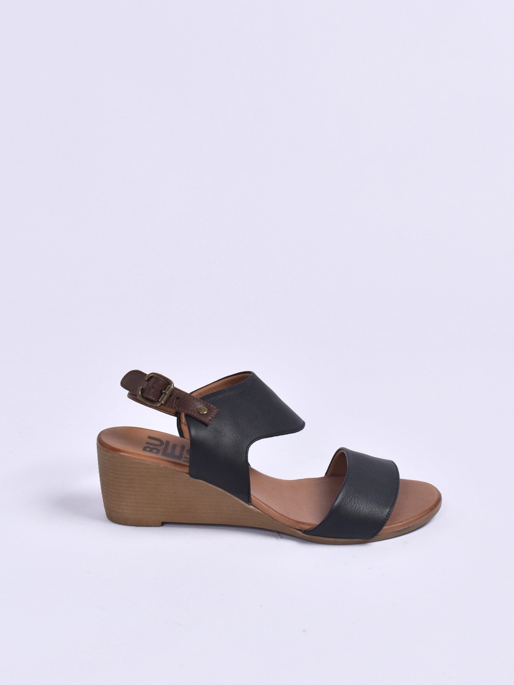 BUENO TAN HIGH WEDGE SANDAL