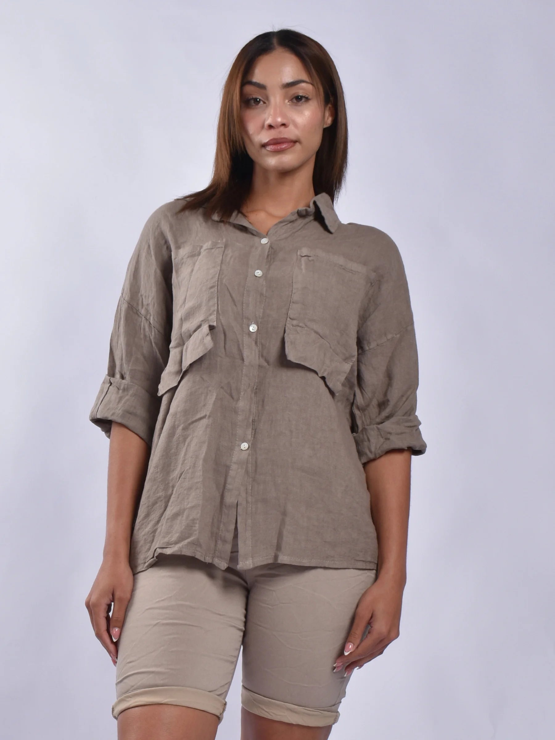 Made In Italy Linen Shirt
