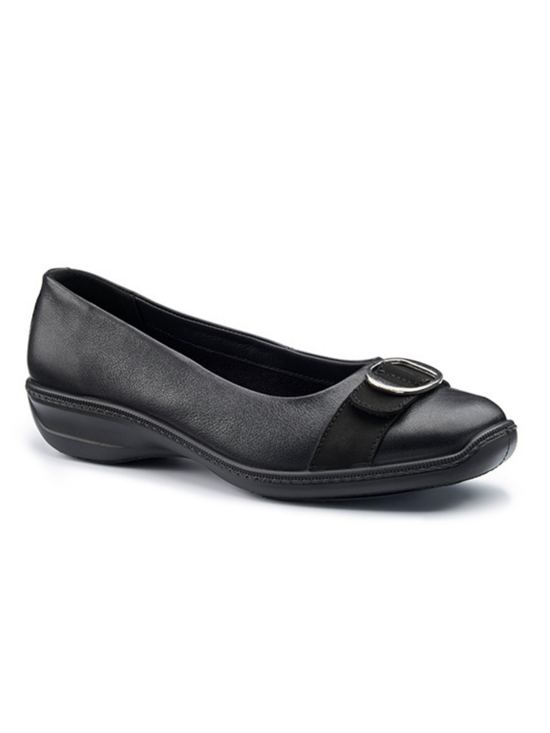 HOTTER LEATHER GRACE PUMP