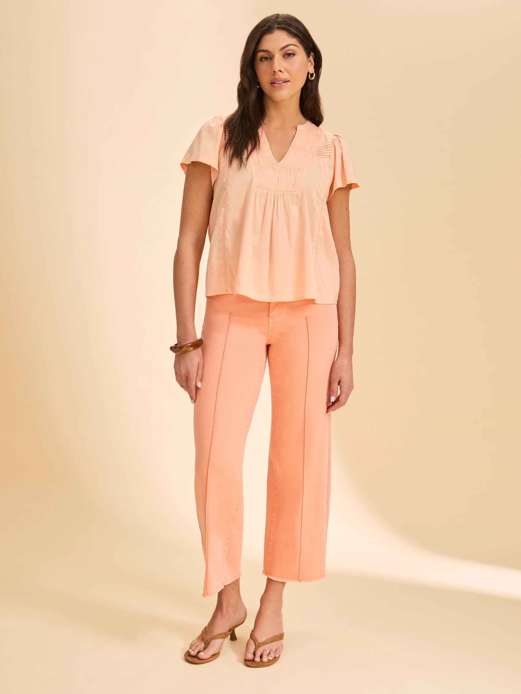 FDJ Flutter Sleeve Blouse