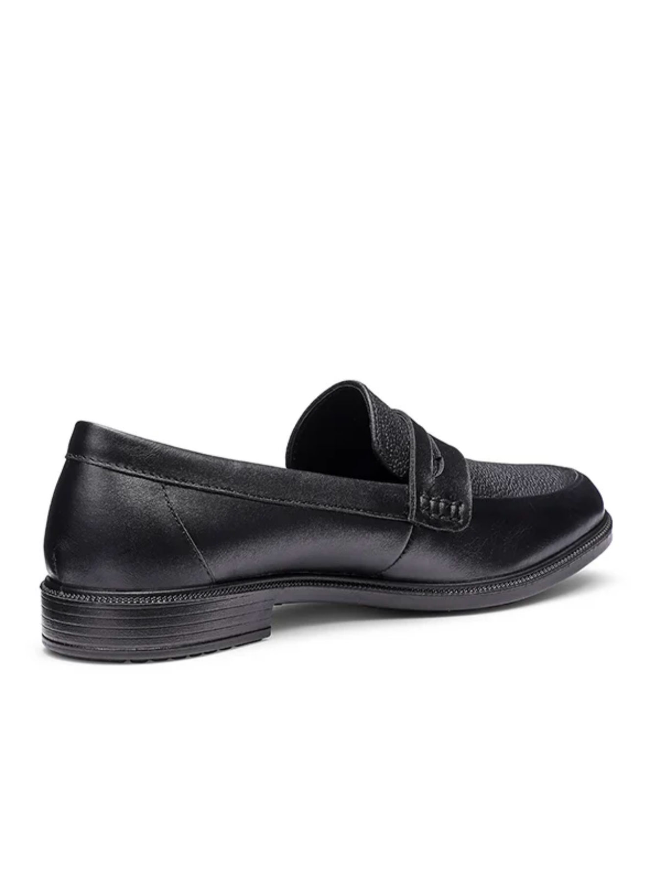 HOTTER BLACK DORSET SHOE