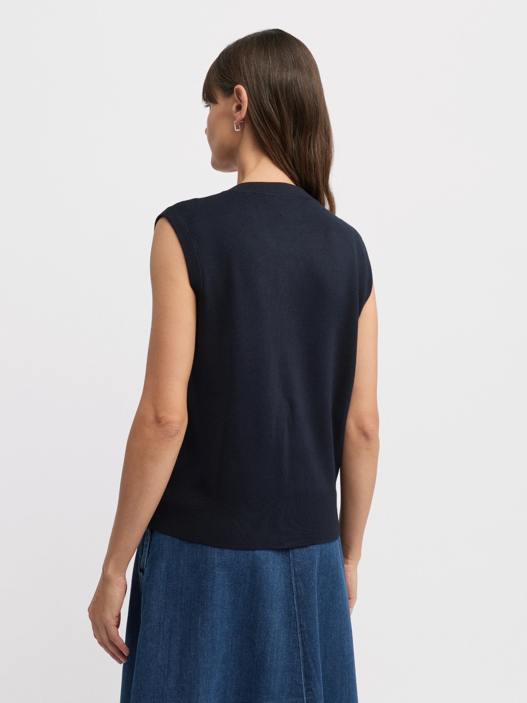 YARRA TRAIL NAVY PICCOLO VEST