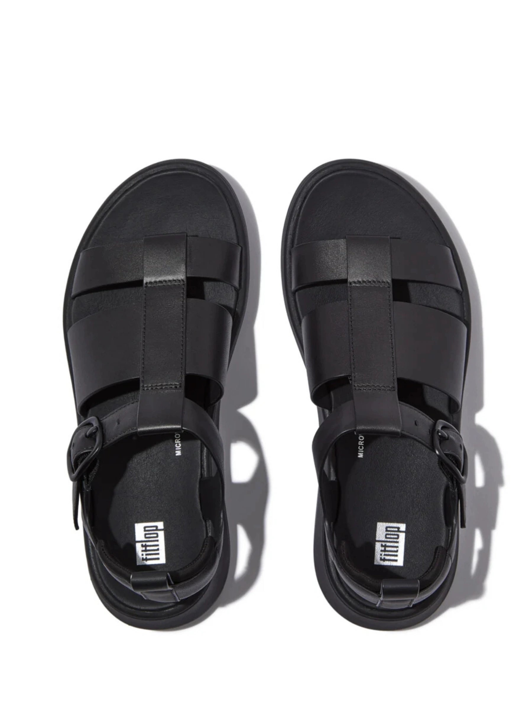 FIT FLOP WHITE FLATFORM FISHER SANDAL