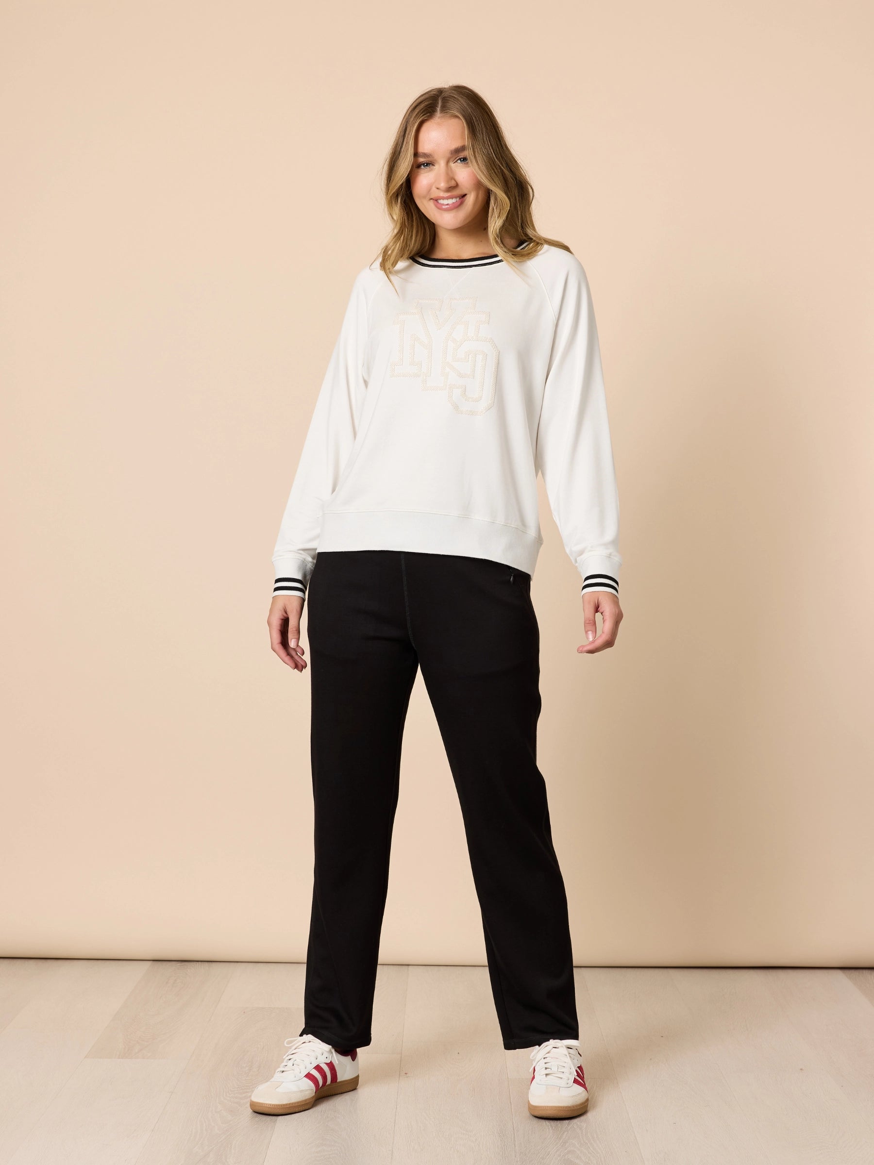 THREADZ IVORY NYC TOP