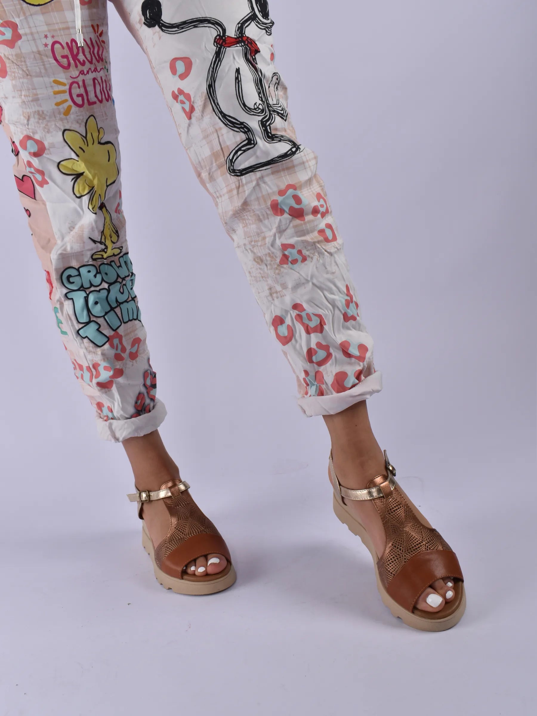 Bueno Leather Wedge Sandal