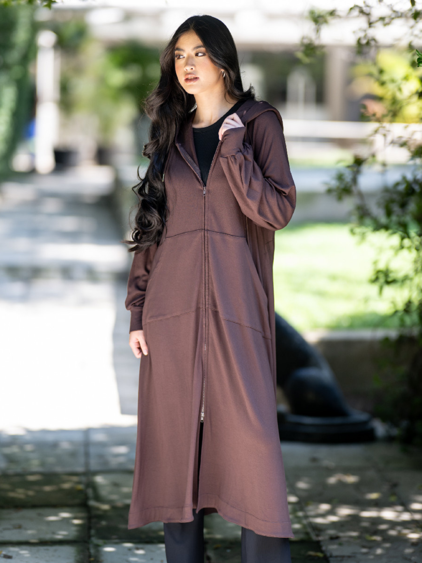 MASTIK TRUFFLE EXPRESS HOODY DRESS