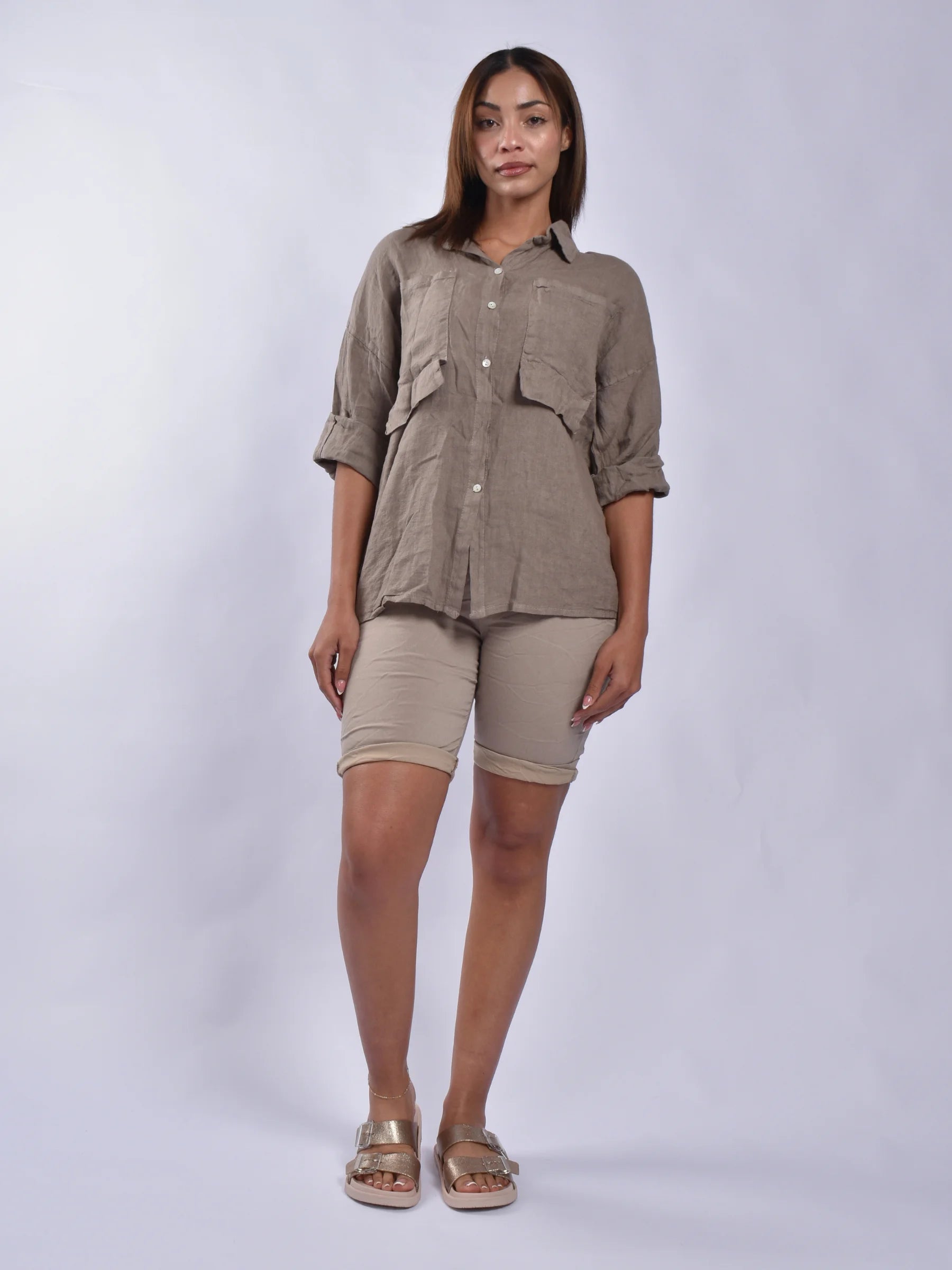 Made In Italy Linen Shirt