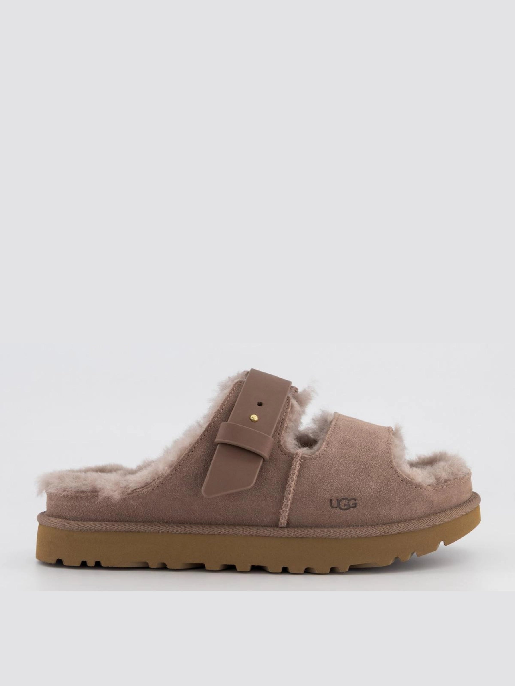 UGG CHESNUT GREENPORT STRAP SLIDE