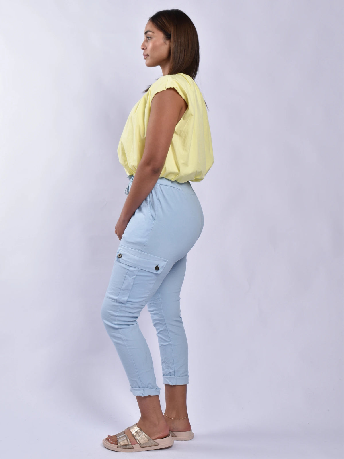 Made In Italy Side Pockets Pants