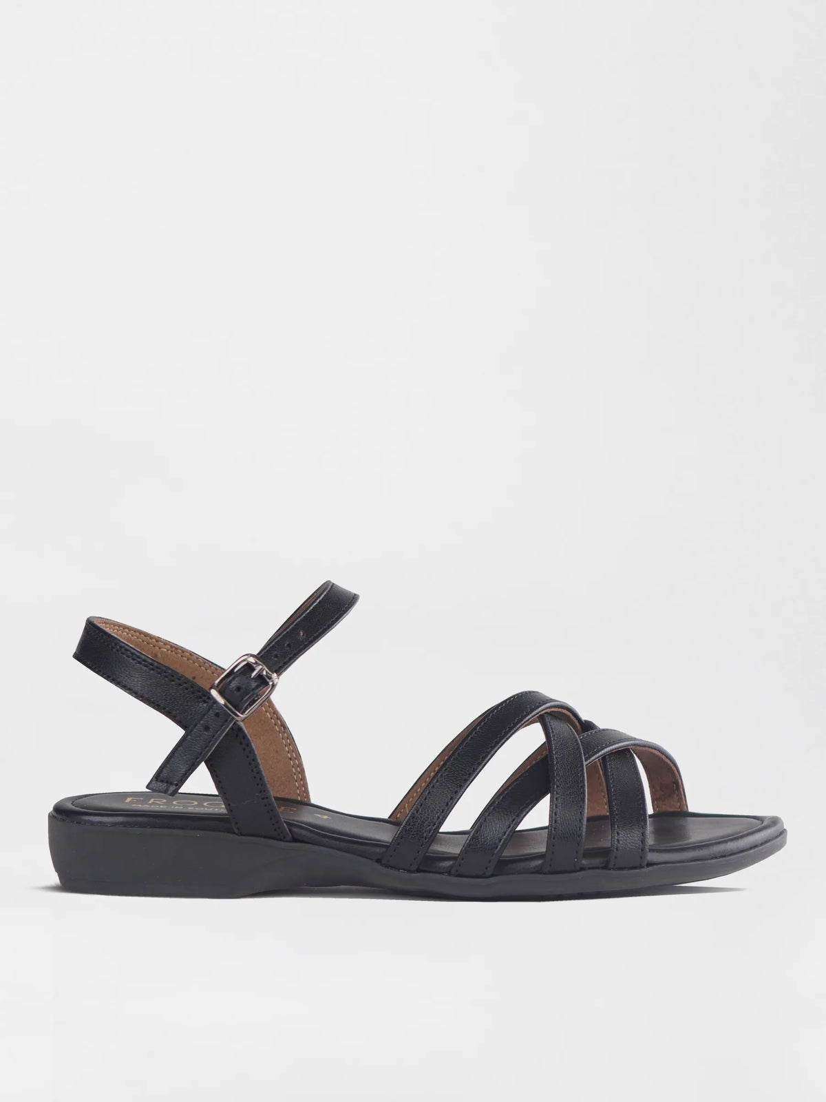 Froggie Strappy Flat Sandal