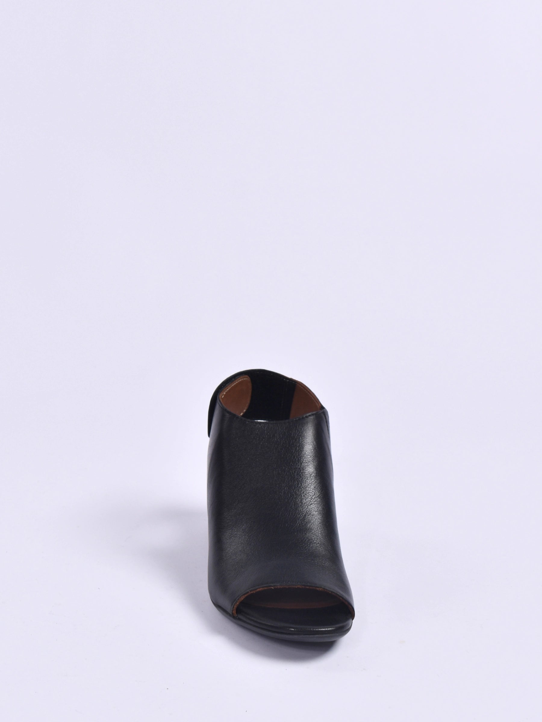 BUENO BLACK H-HEEL SANDAL