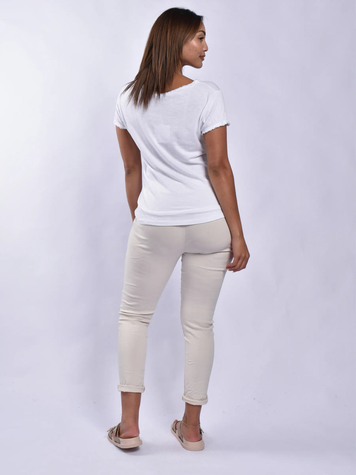 Made In Italy V-neck Top