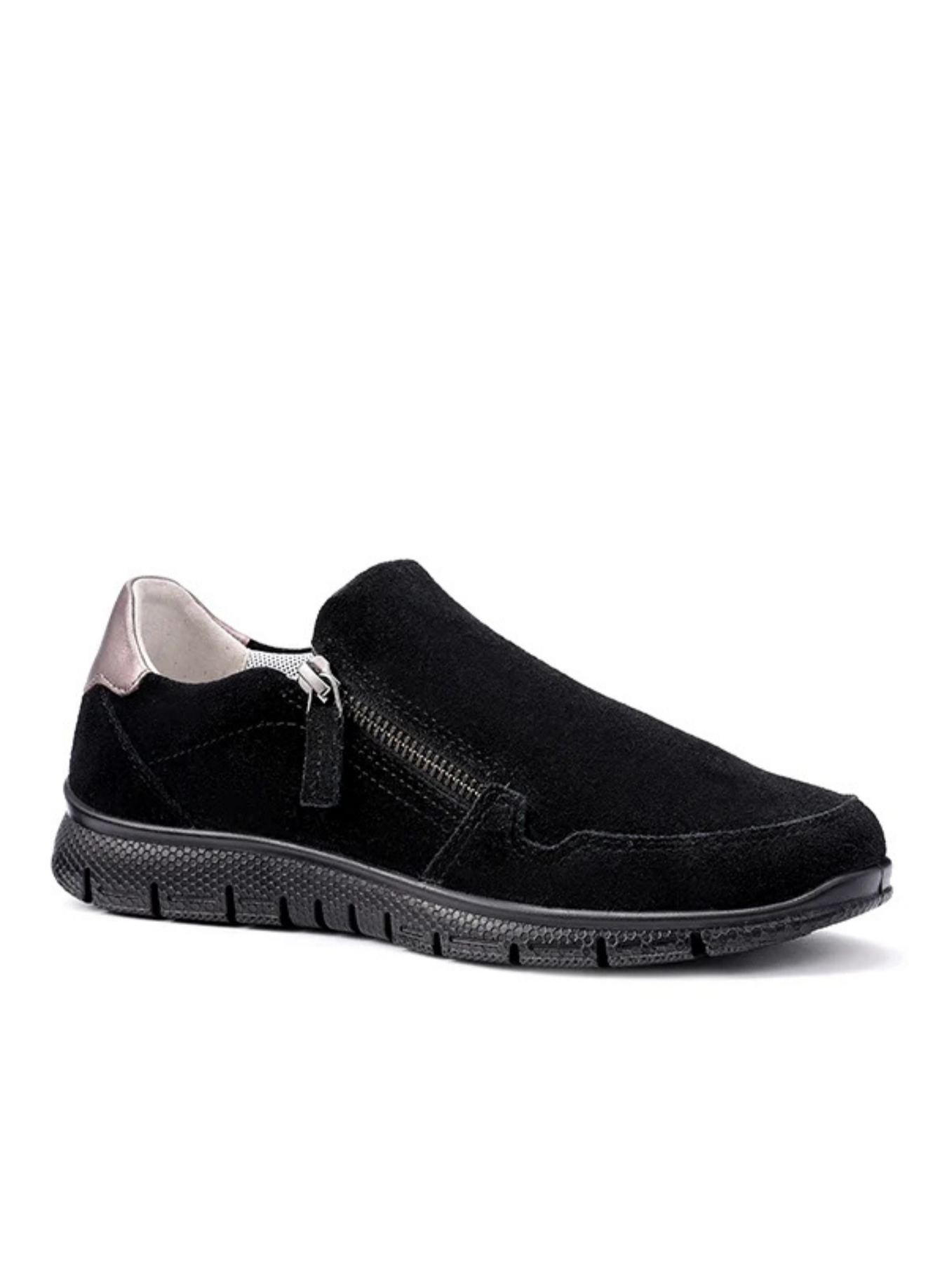 HOTTER BLACK SKYLA SNEAKER