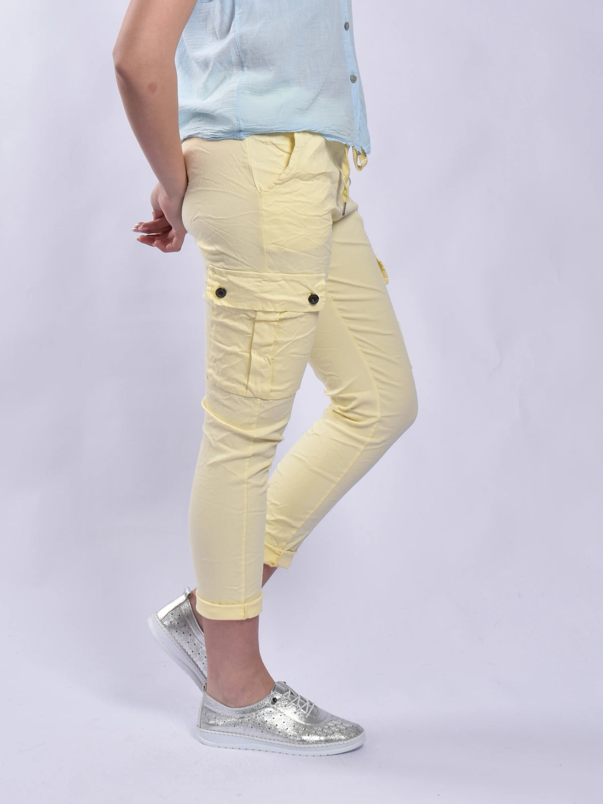 Made In Italy Side Pockets Pants