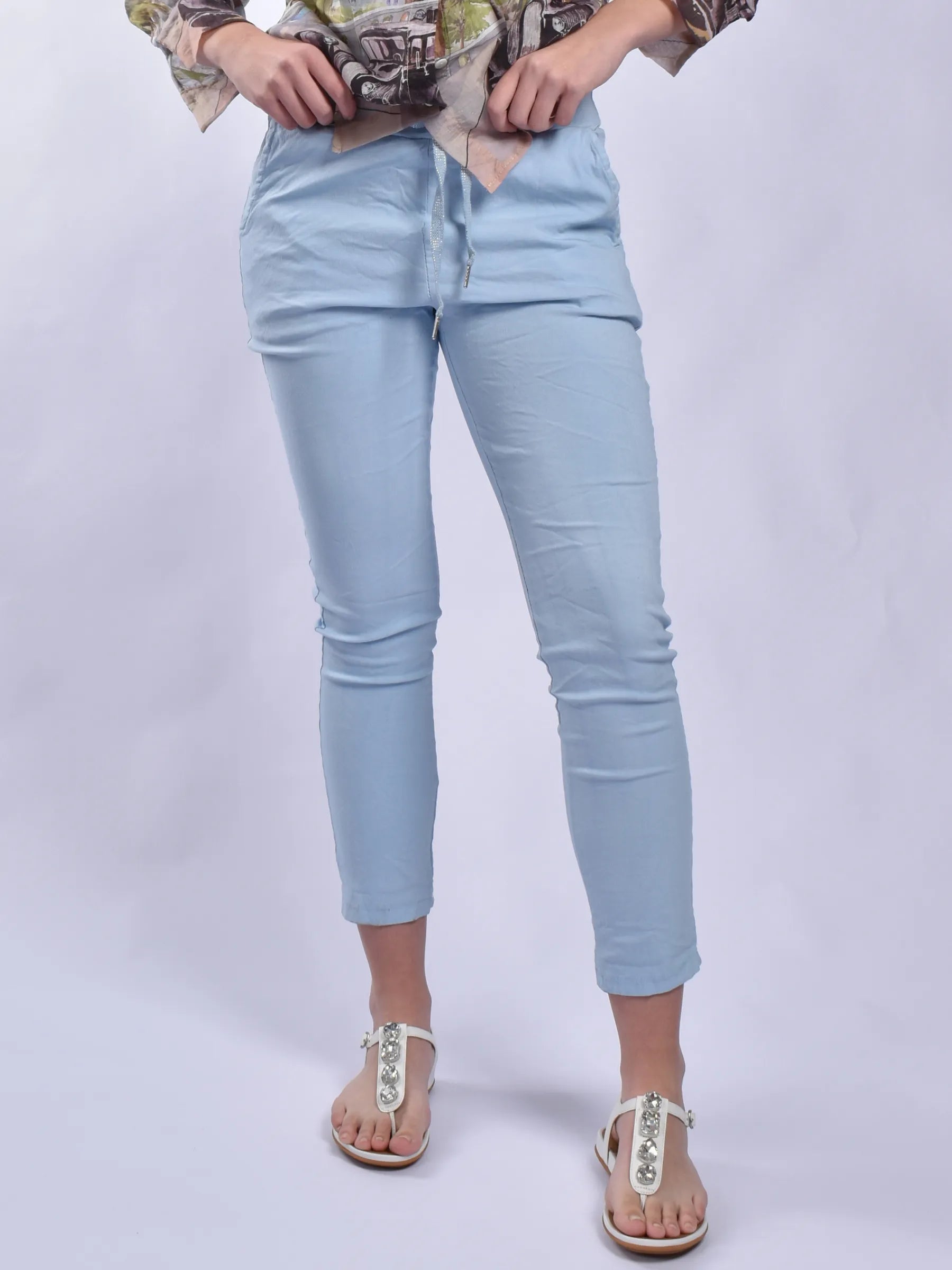 MADE IN ITALY DRAWSTRING PANTS