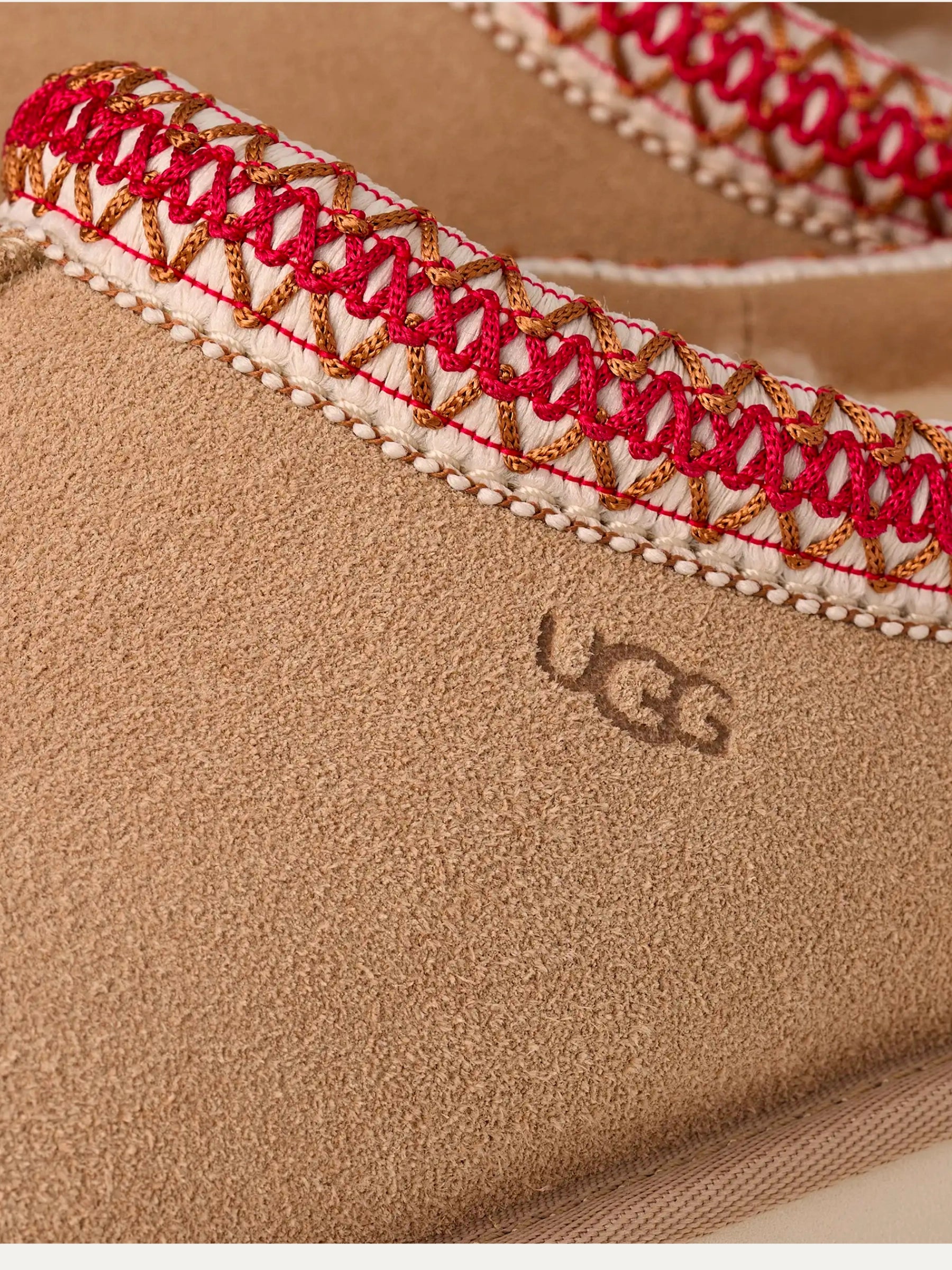 UGG UNISEX BLACK TASMAN SLIP- ON