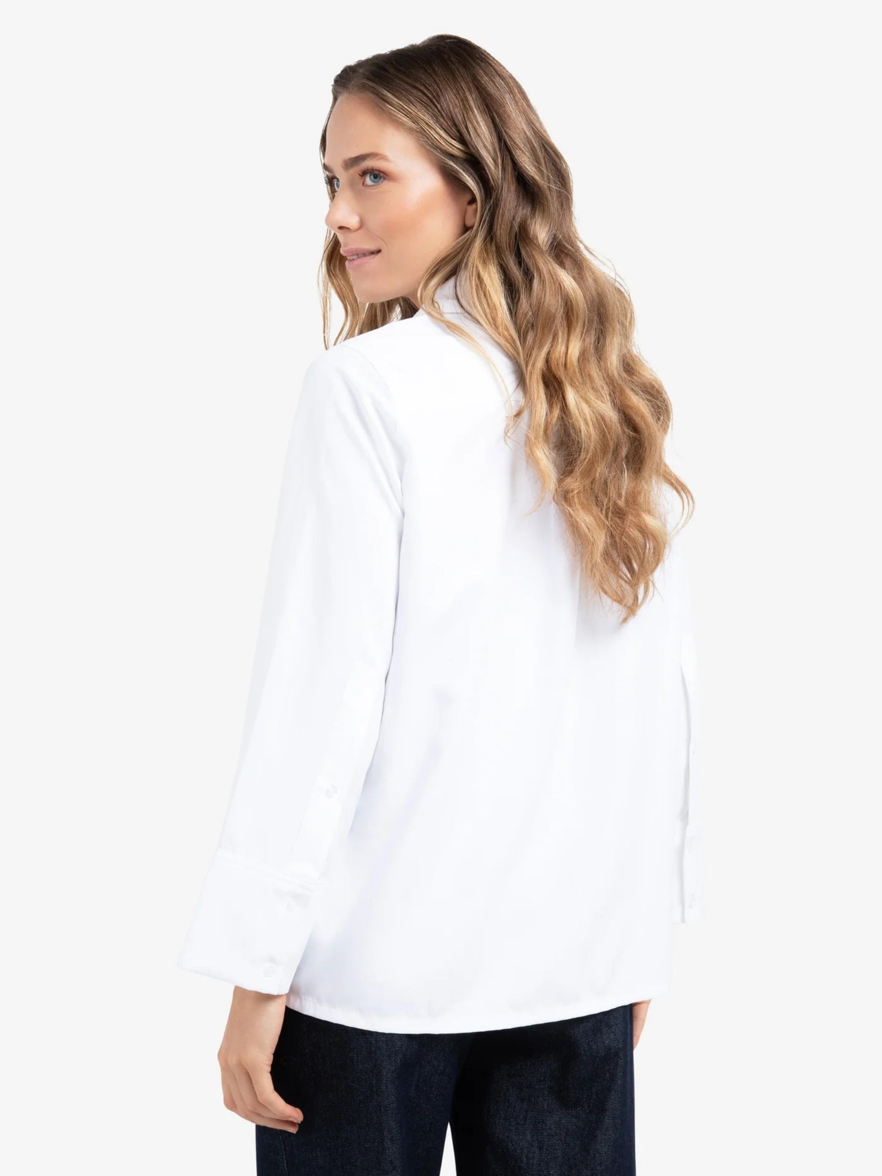 YAYA PURE WHITE BLOUSE