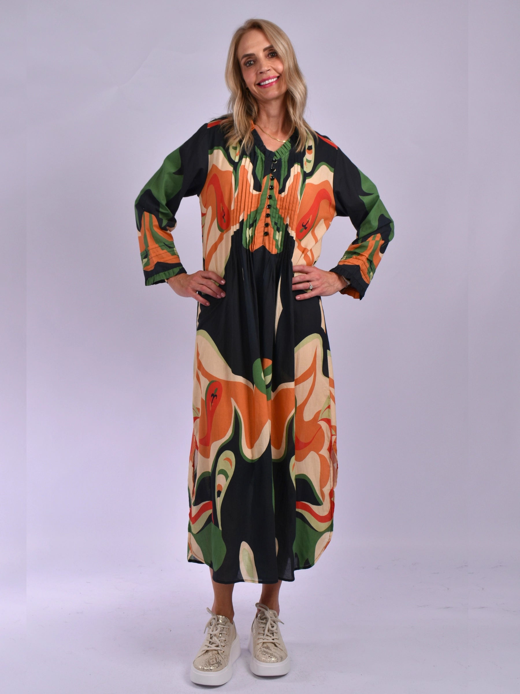 JOLIE MULTI COLOUR LUNA DRESS