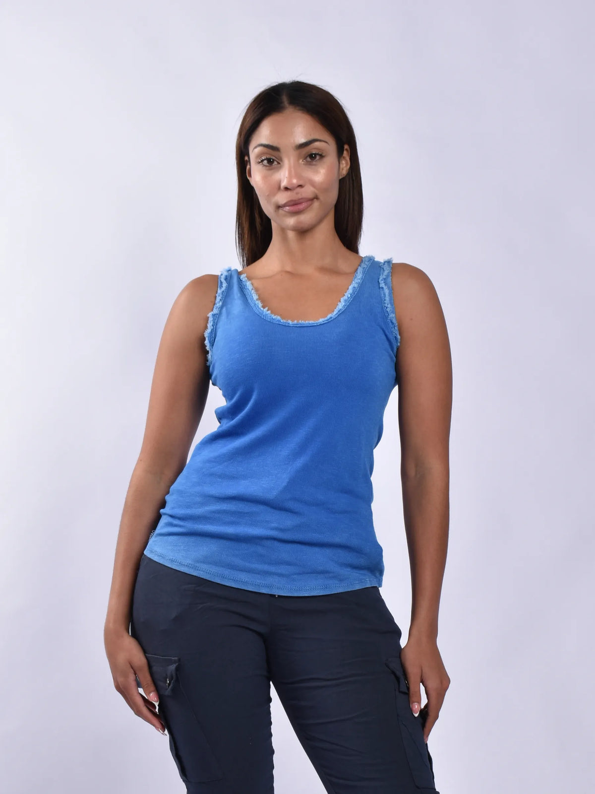 Made In Italy Frill Cami