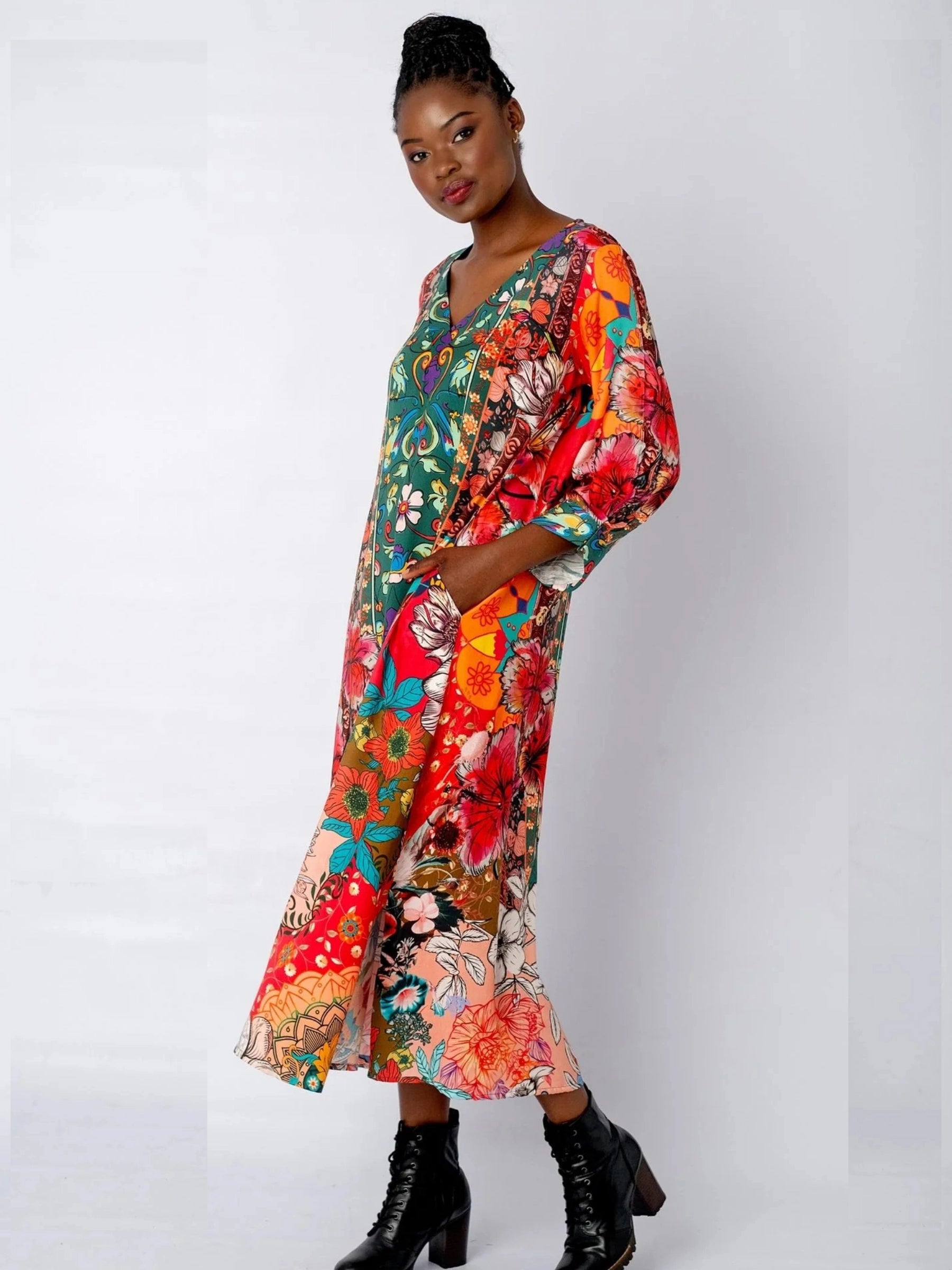 ICONIC TUMERIC GLORIA DRESS