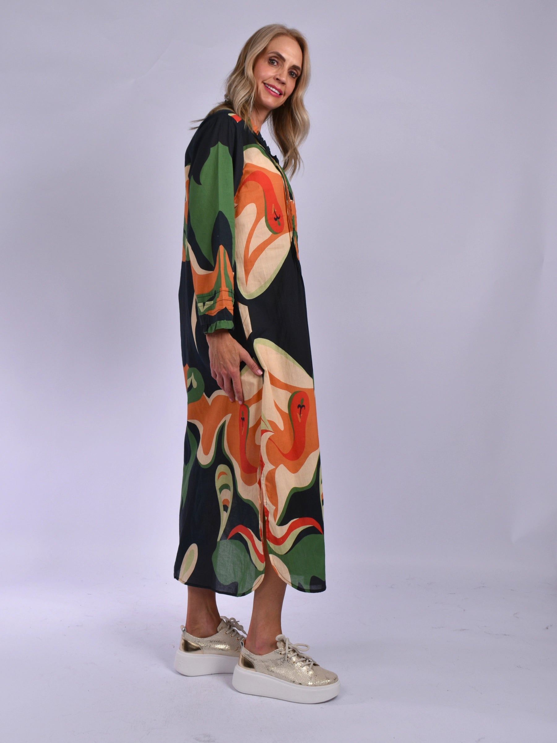 JOLIE MULTI COLOUR LUNA DRESS