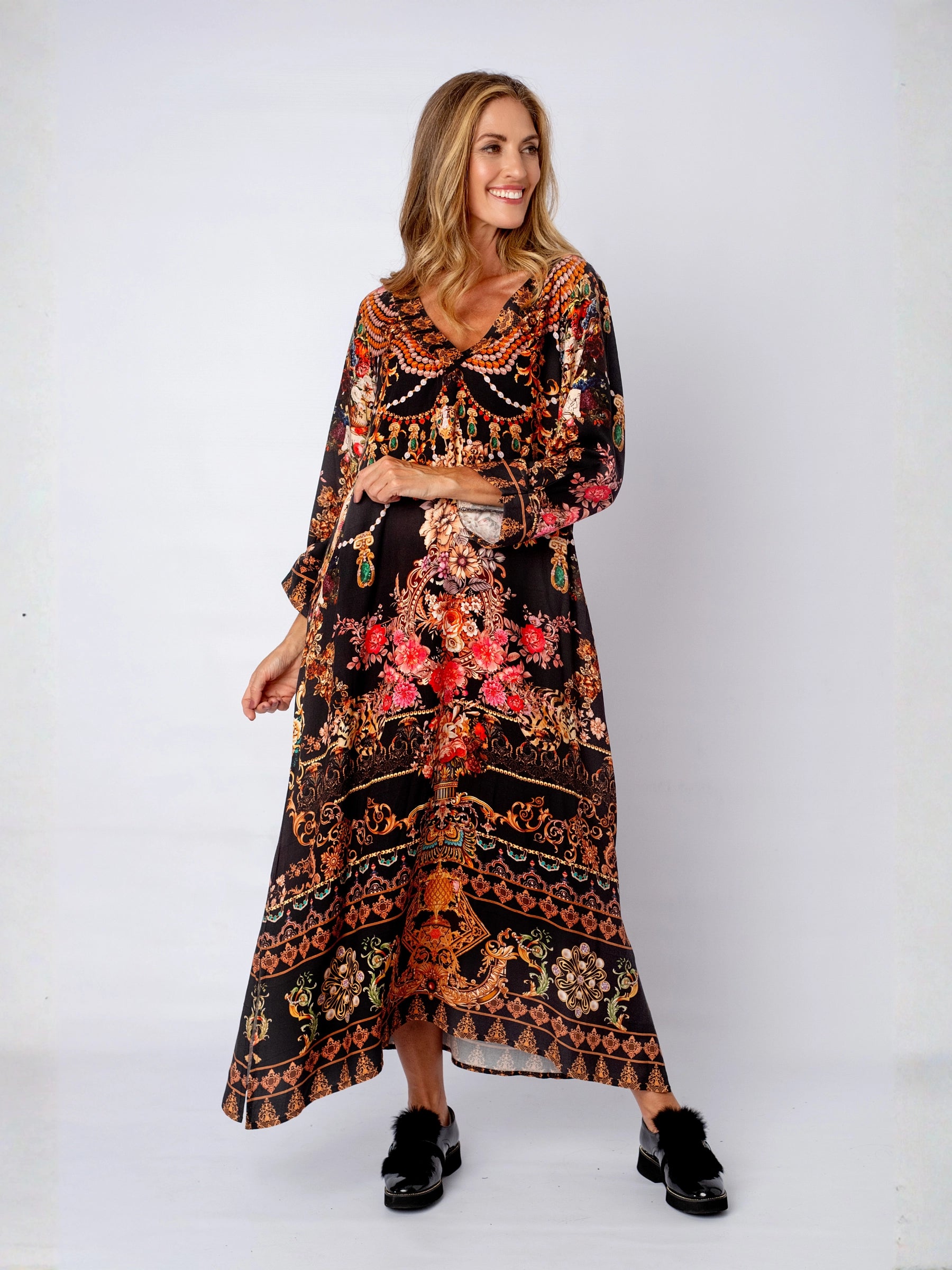 ICONIC TUMERIC GLORIA DRESS