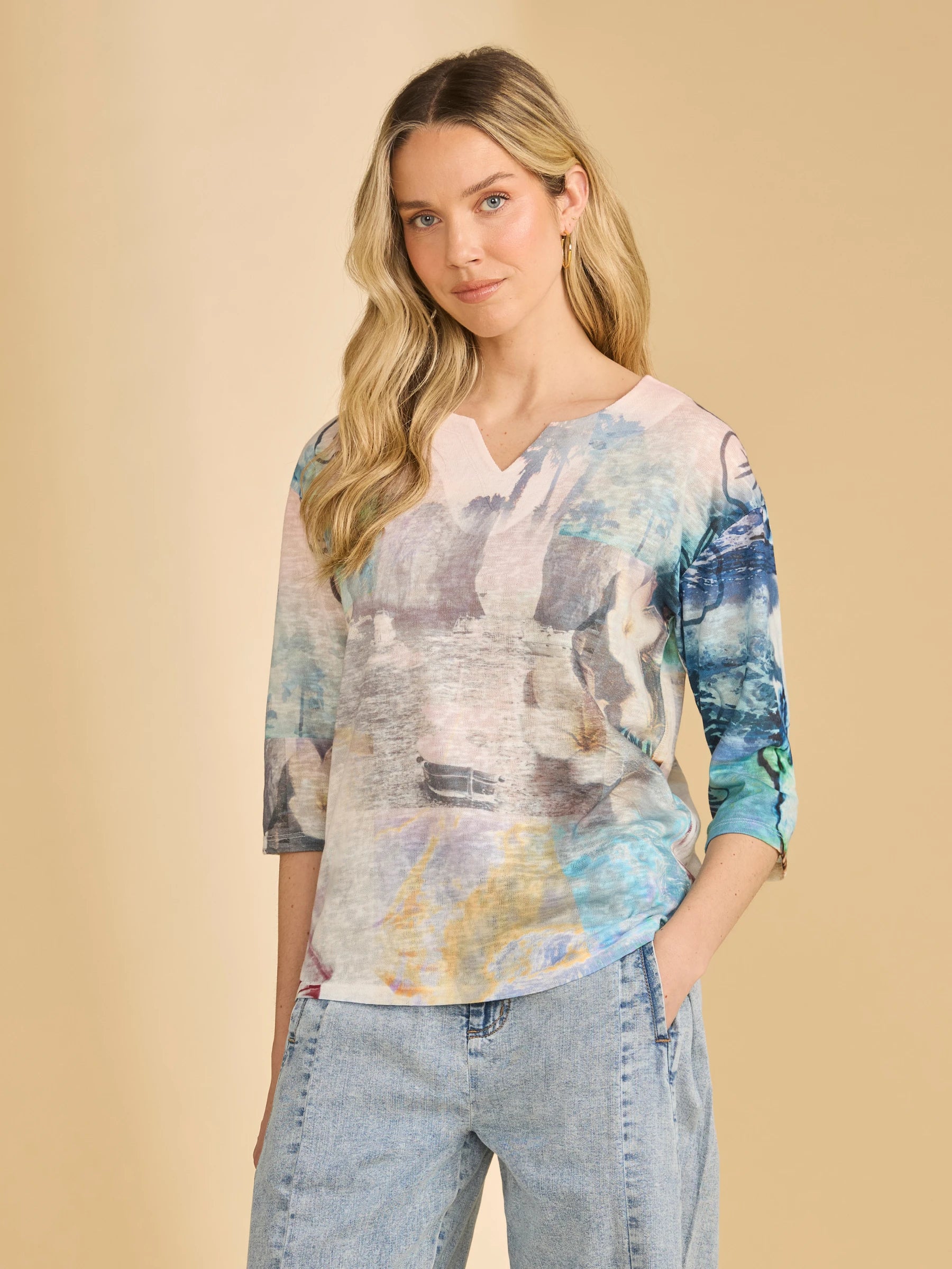 FDJ Drop Shoulder Top
