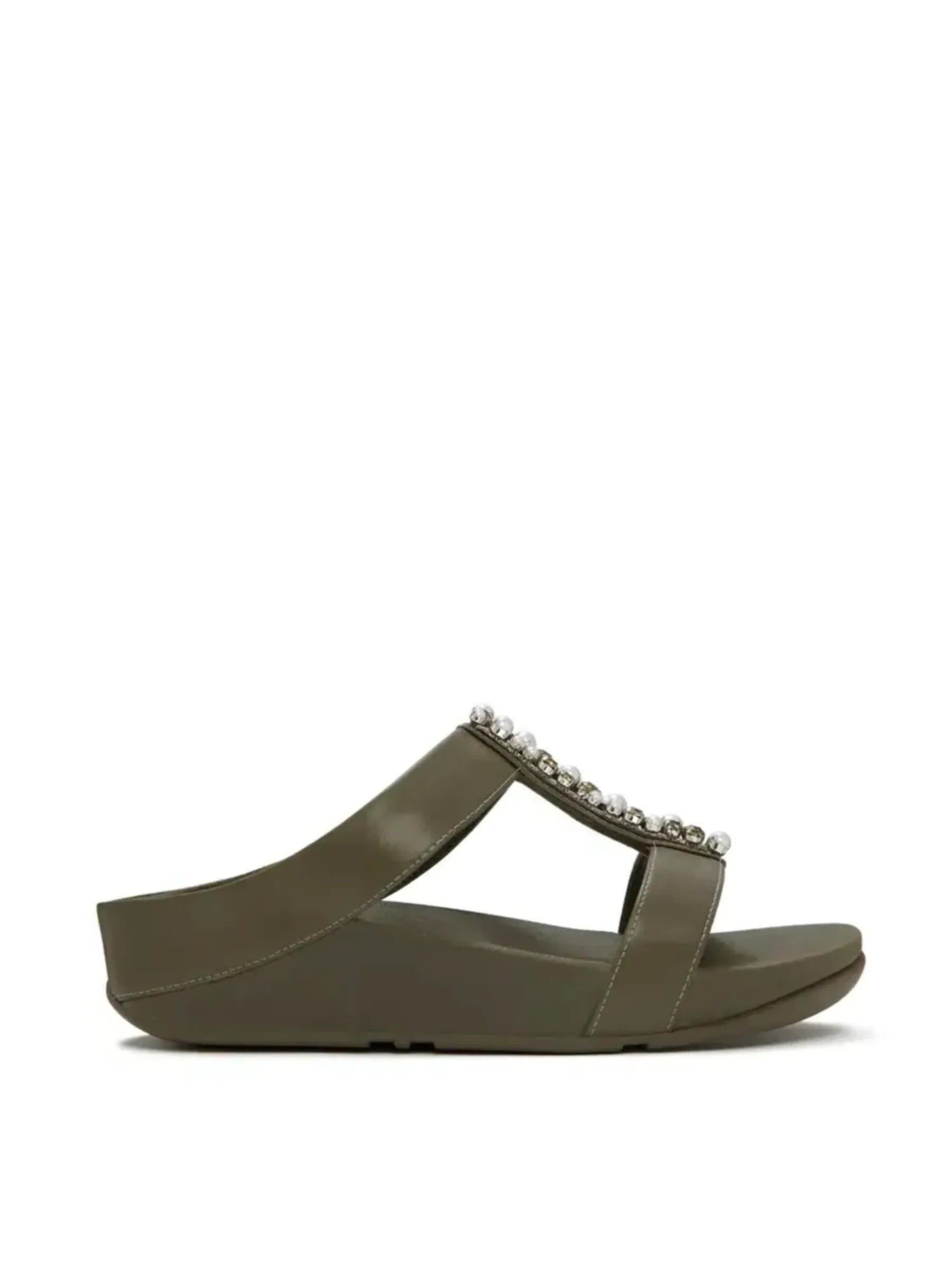 FIT FLOP FINO PEARL & CRYSTAL H-BAR SANDAL