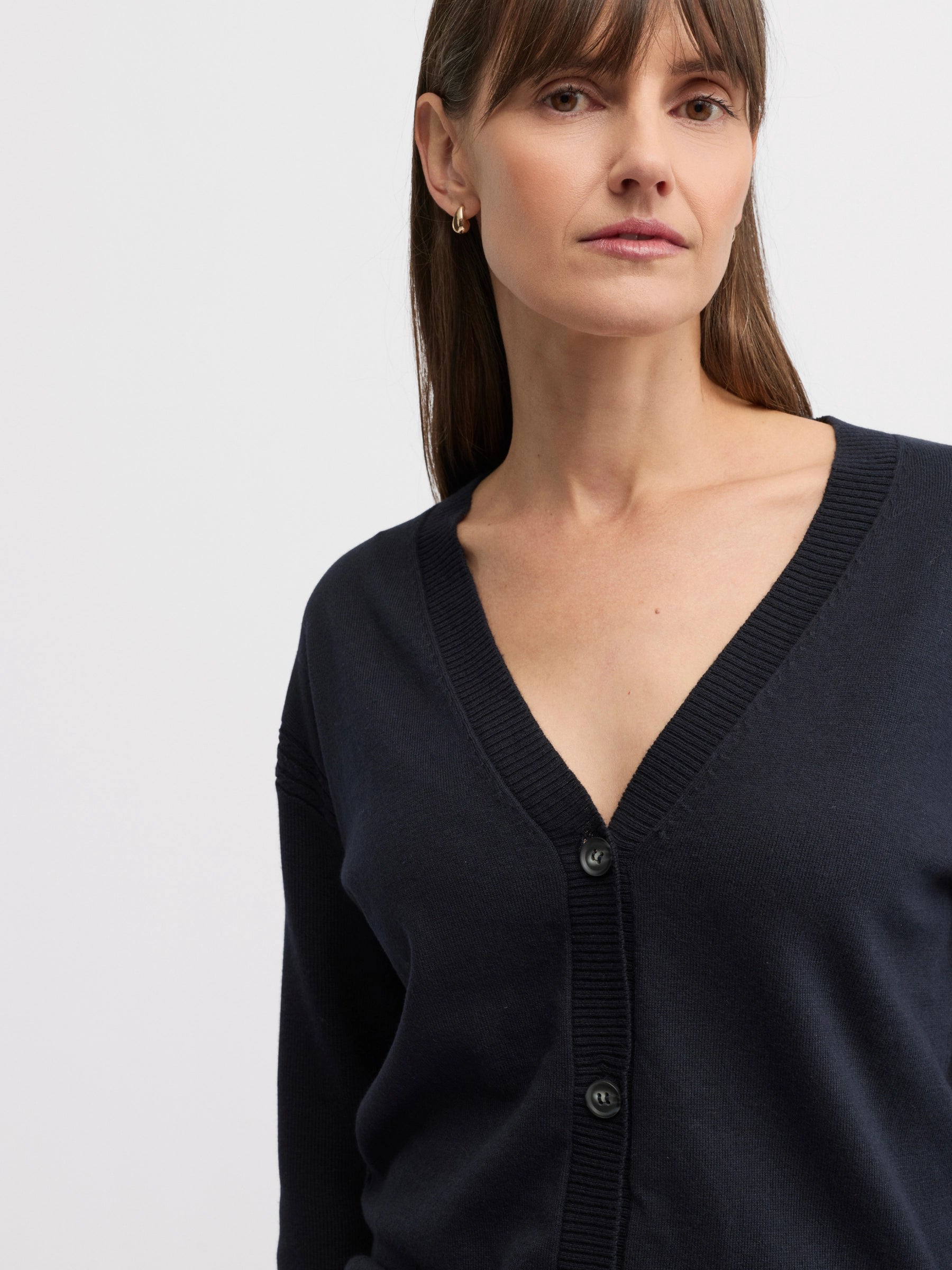 YARRA TRAIL NAVY CARDIGAN