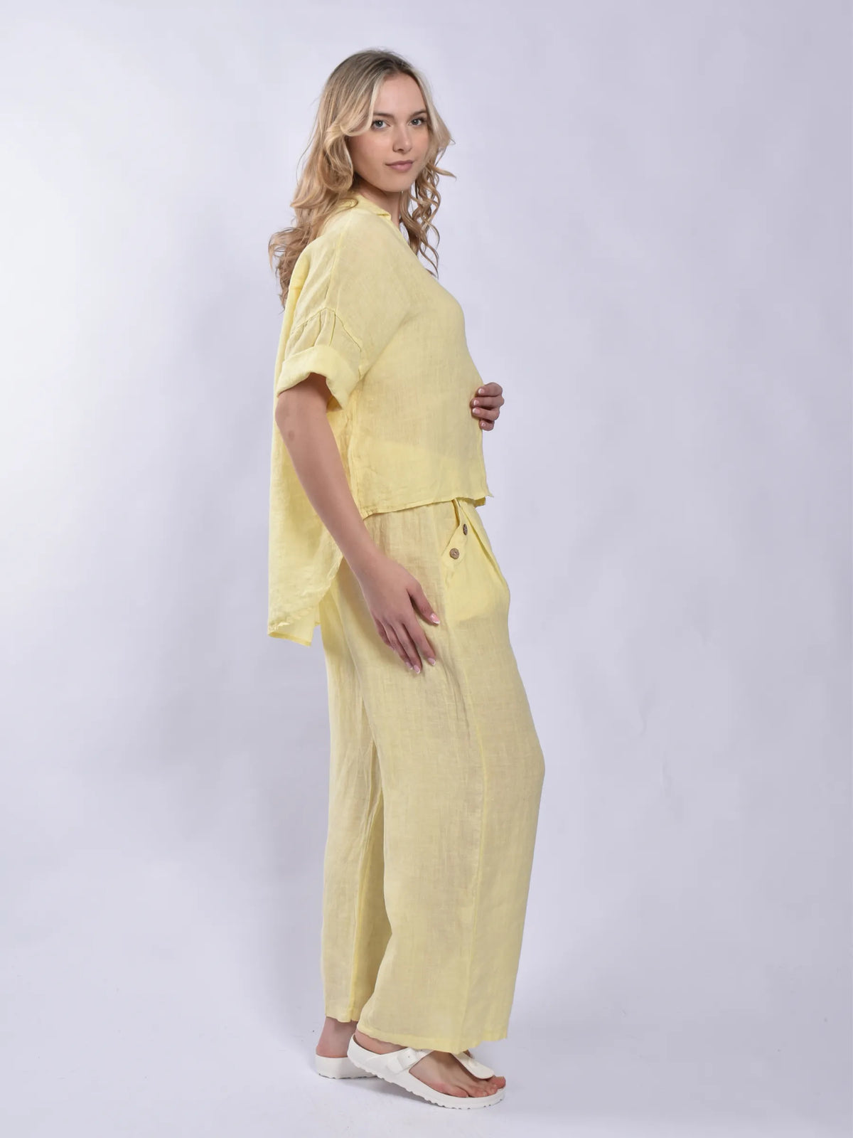 Made In Italy Linen Shirt
