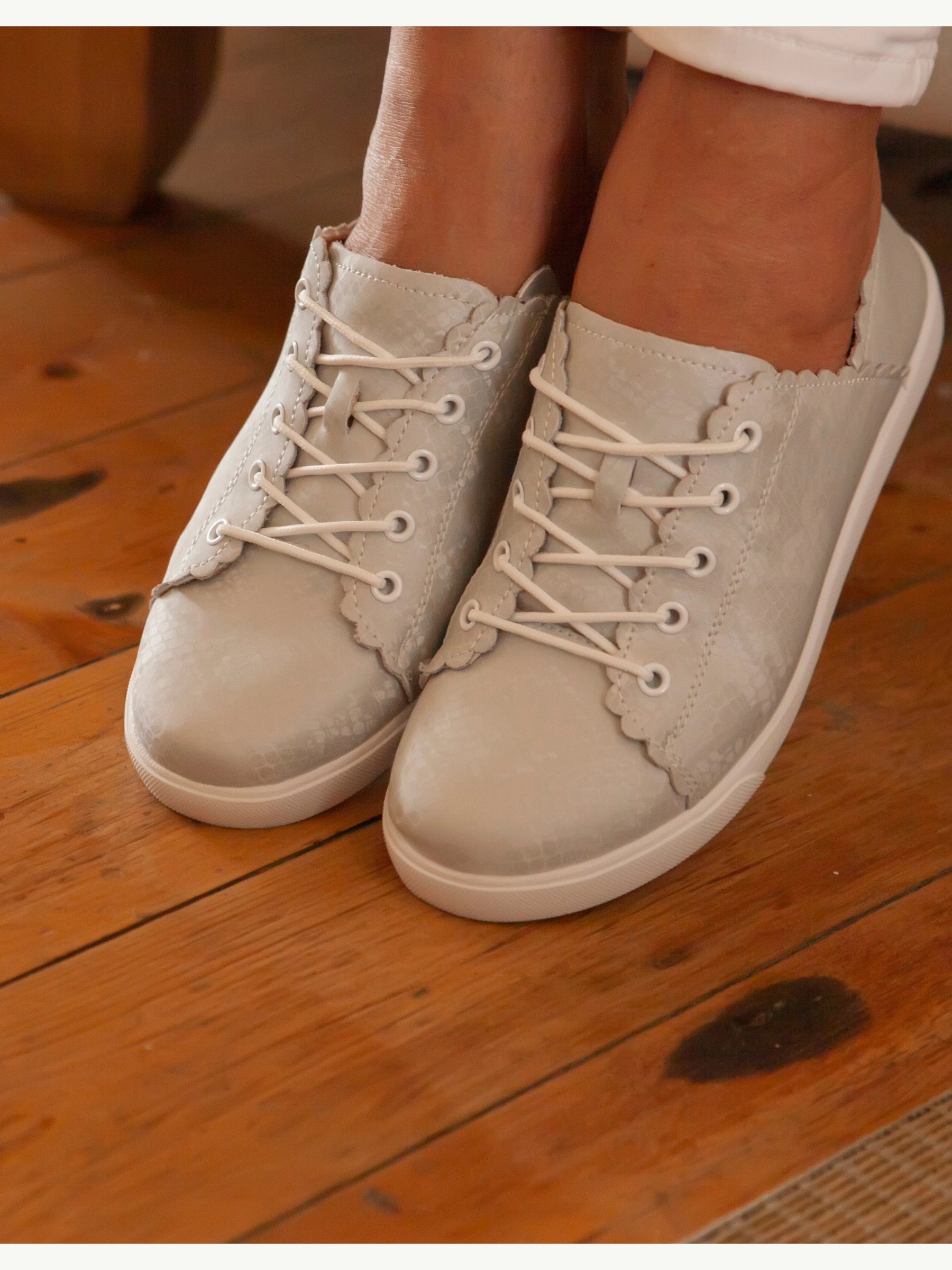 JULZ SILVER CHLOE SNEAKER