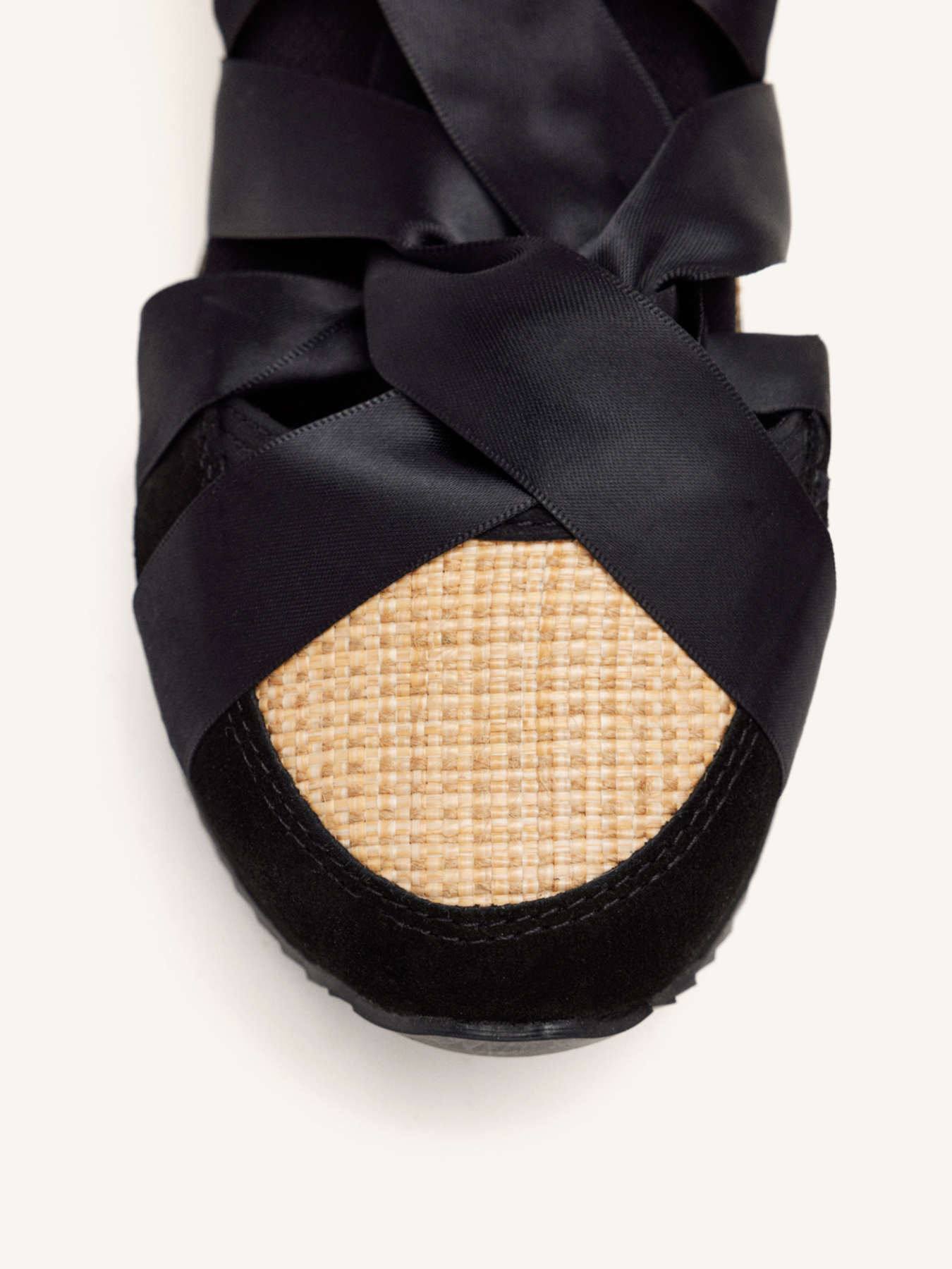 GIOSEPPO BLACK CORNVILLE ESPADRILE
