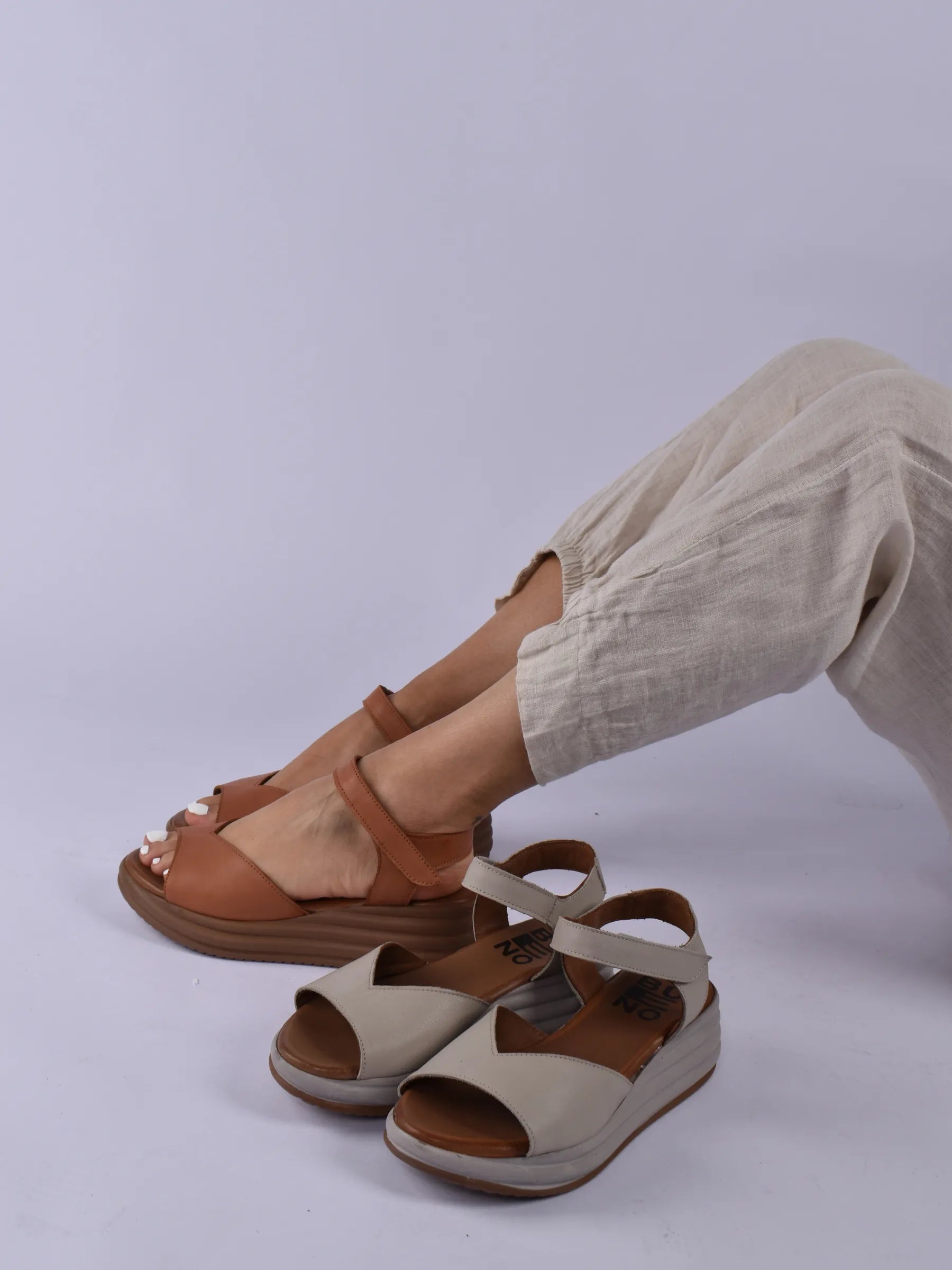 Bueno Leather Sandal