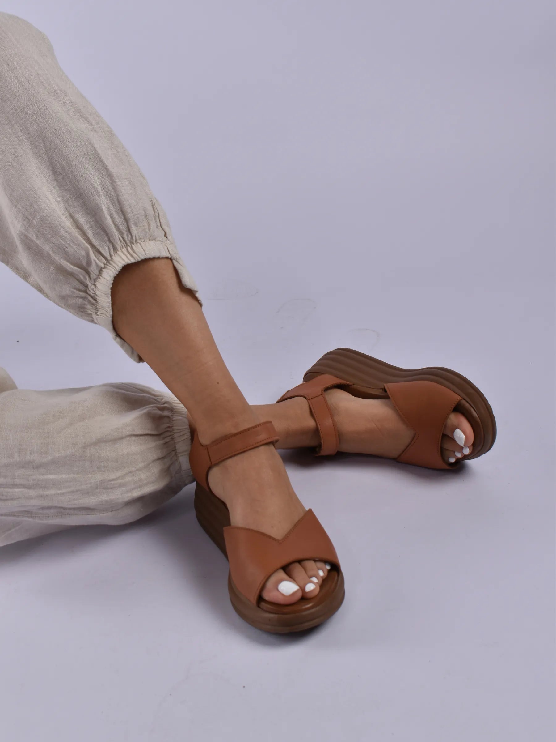 Bueno Leather Sandal