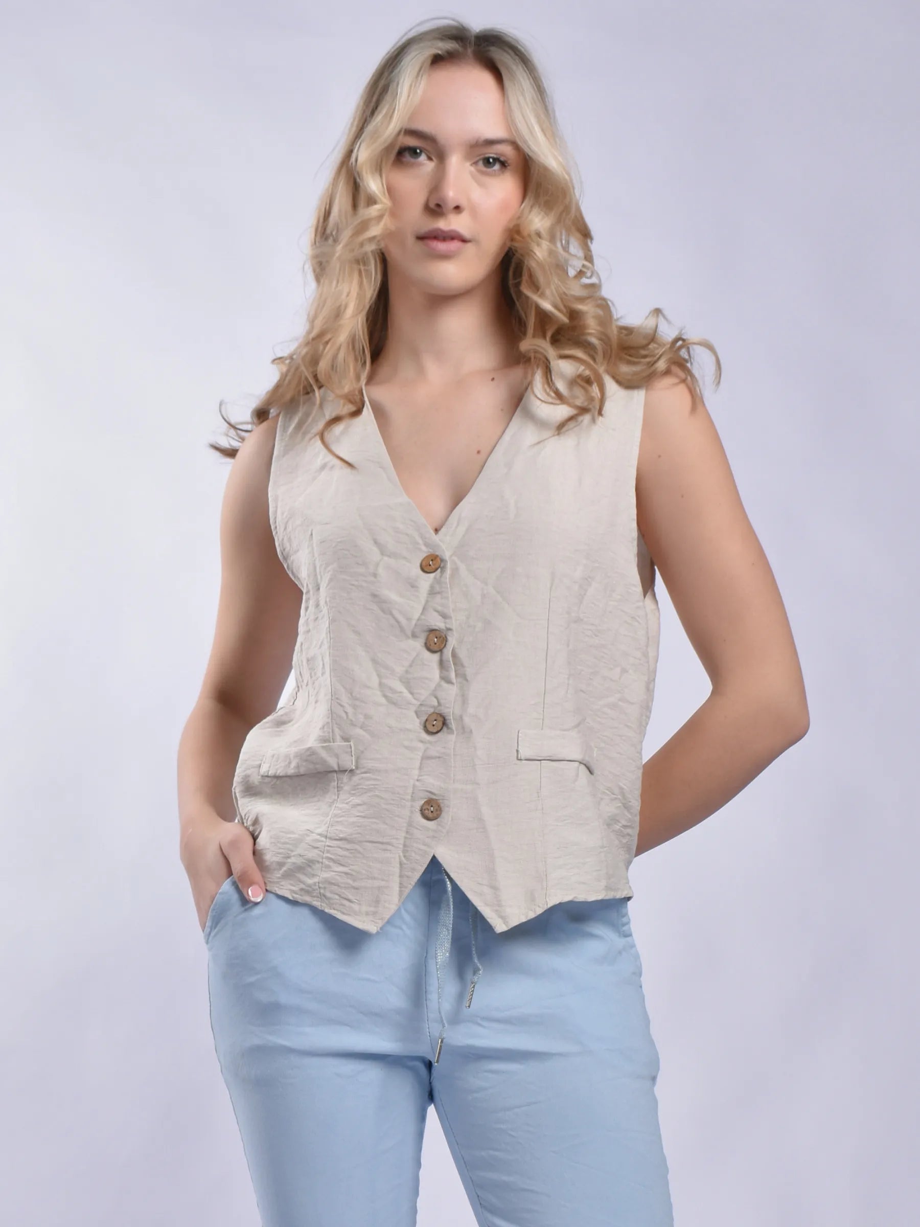 Made In Italy Vest Top